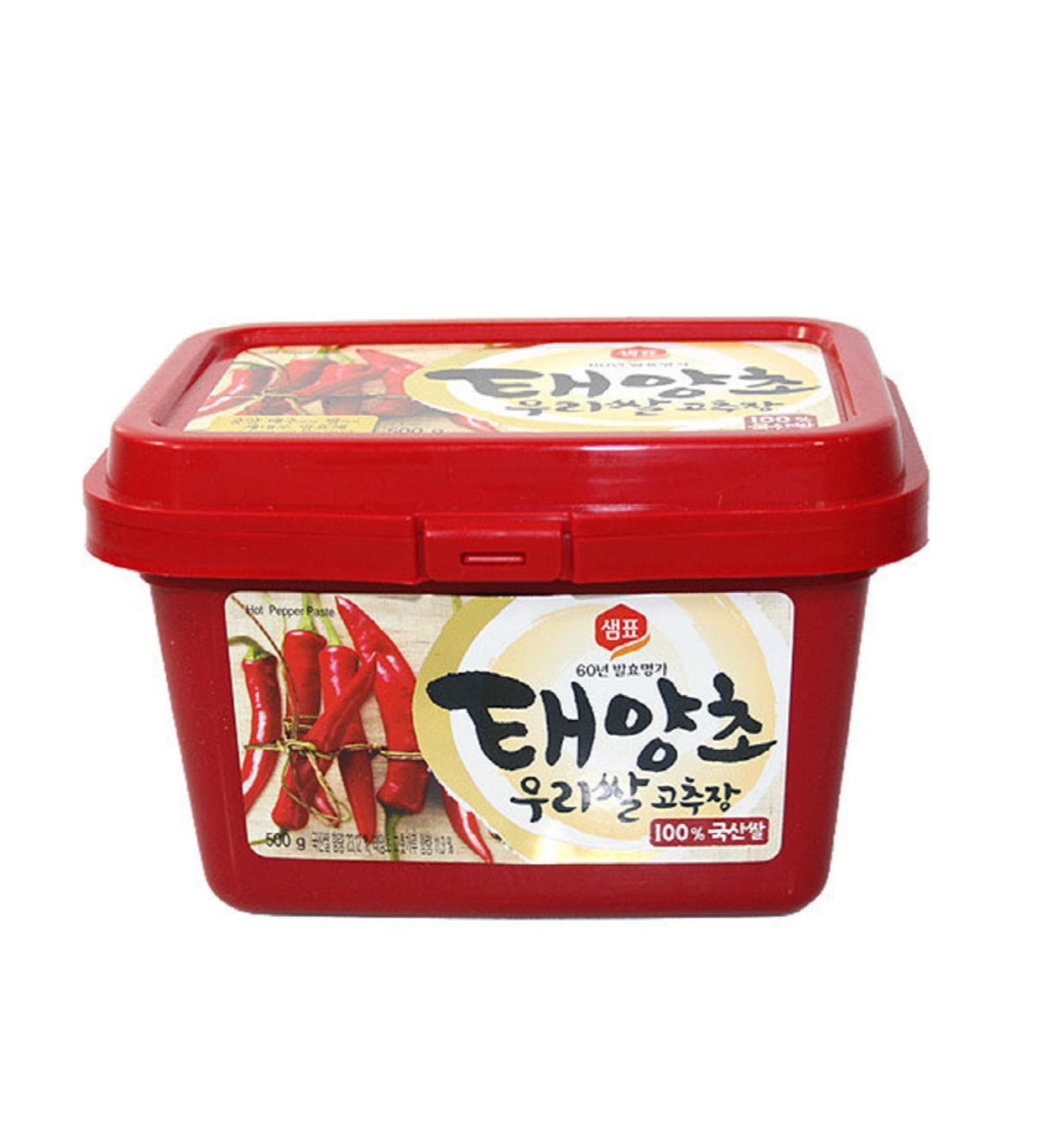 Korean Rice Gochujang Pepper Paste 500G - Buy Online on GoSupps.com