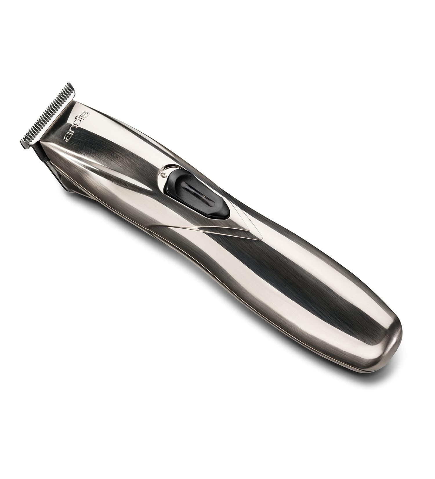 Andis 32400 Slimline Pro Cord/Cordless Beard Trimmer | Close Cutting T-Blade | Zero Gapped | Chrome Finish - Buy Online on GoSupps.com