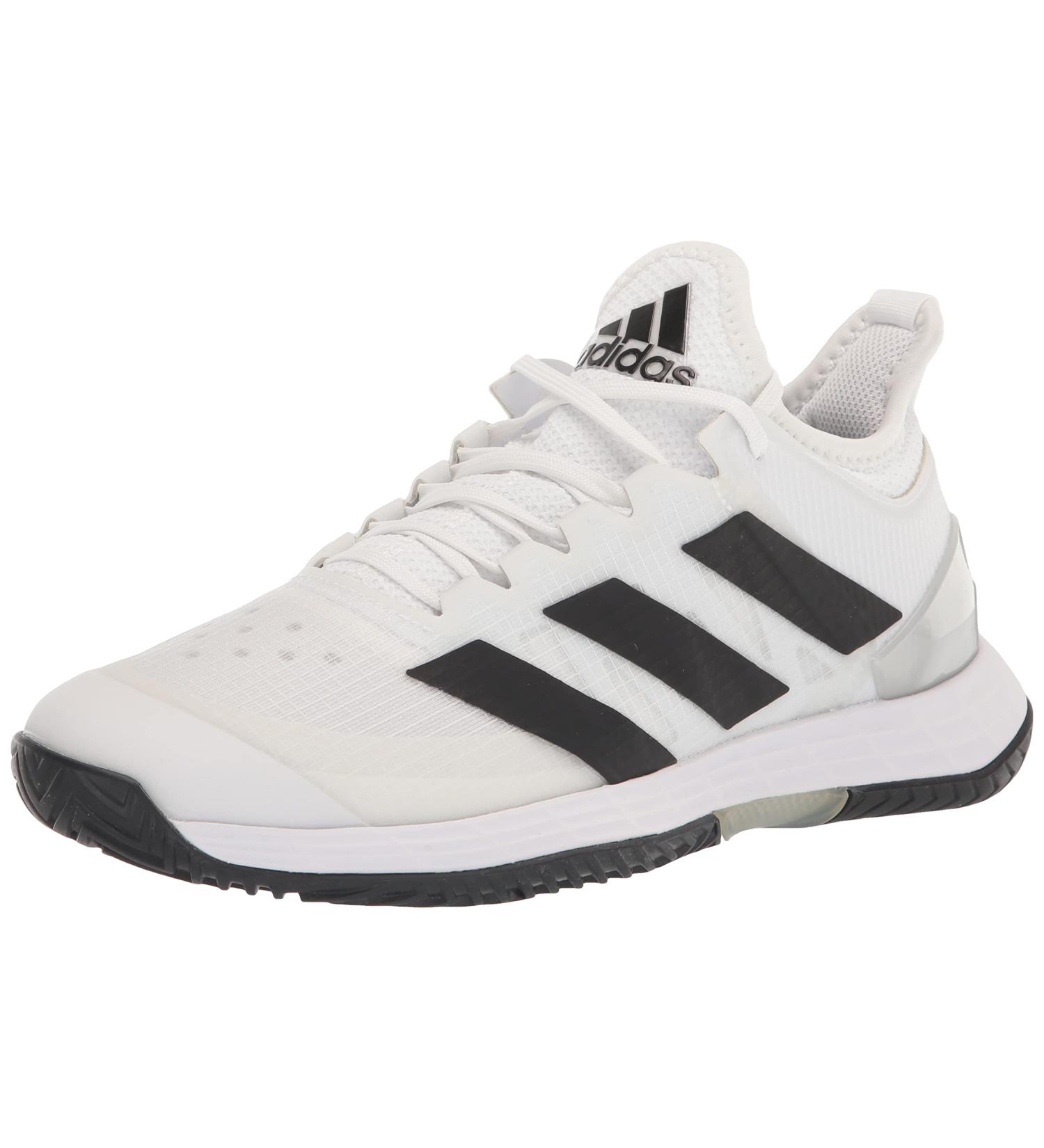 adidas Adizero Ubersonic 4 Men's Tennis Shoes - Size 9, White/Black/Silver - Buy Online on GoSupps.com