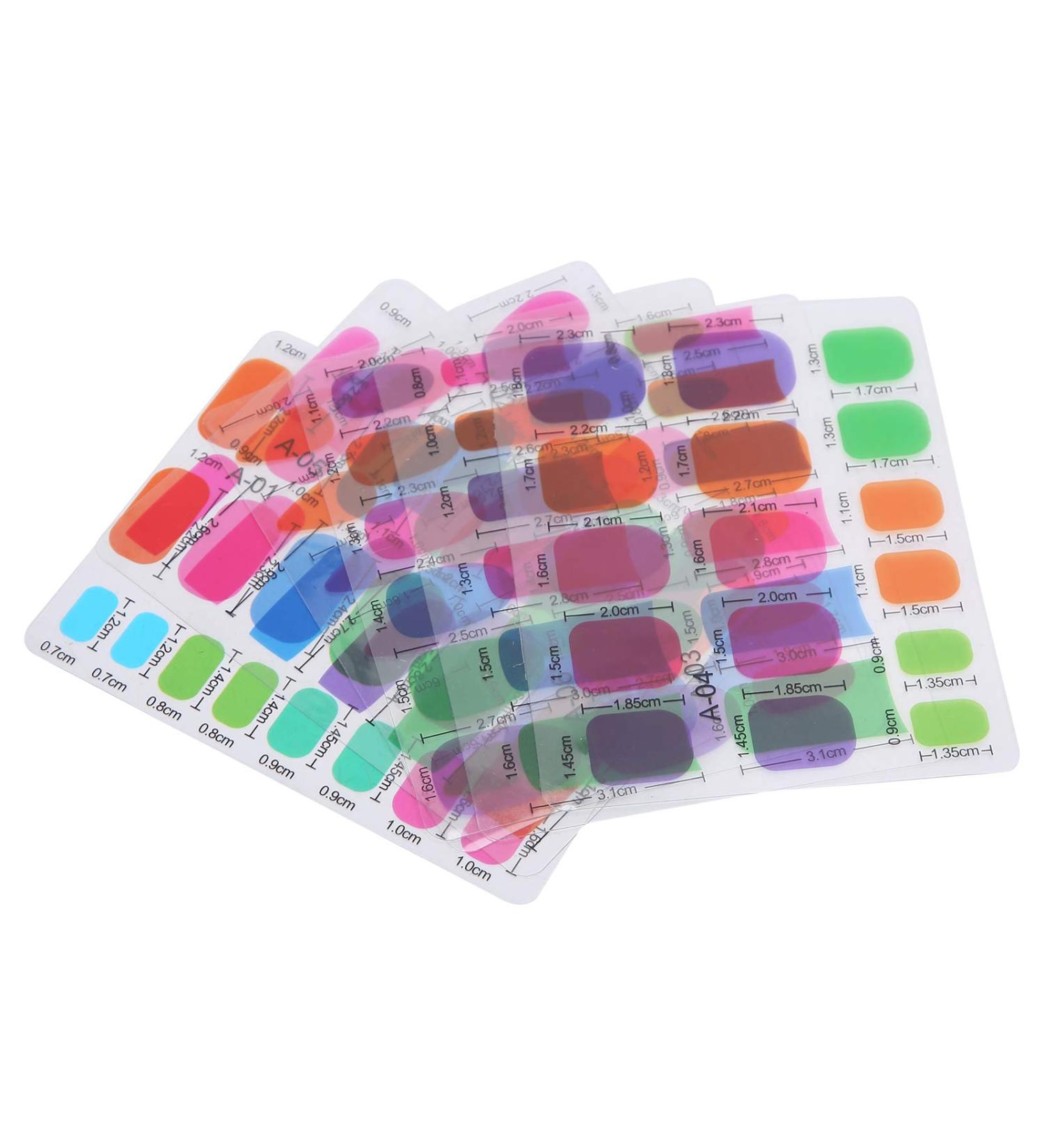 Silk Fiberglass Nail Extension Kit - 6 Shapes DIY Nail Tips Set for UV Gel Nails - Home Salon Tool - Buy Online on GoSupps.com