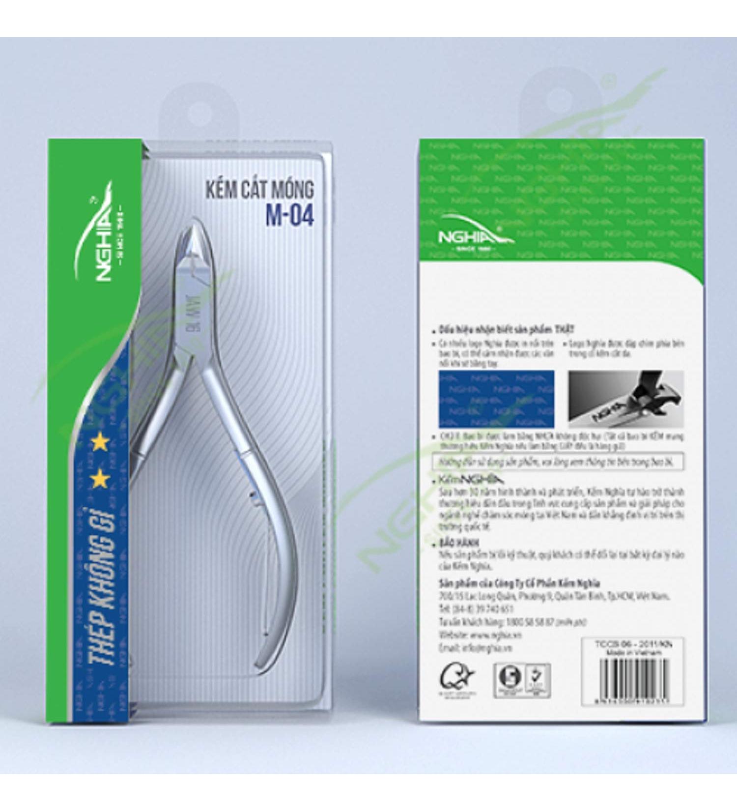 NGHIA Acrylic Nippers Stainless Steel - Nail Nippers - MutliType (#M-04) - Buy Online on GoSupps.com
