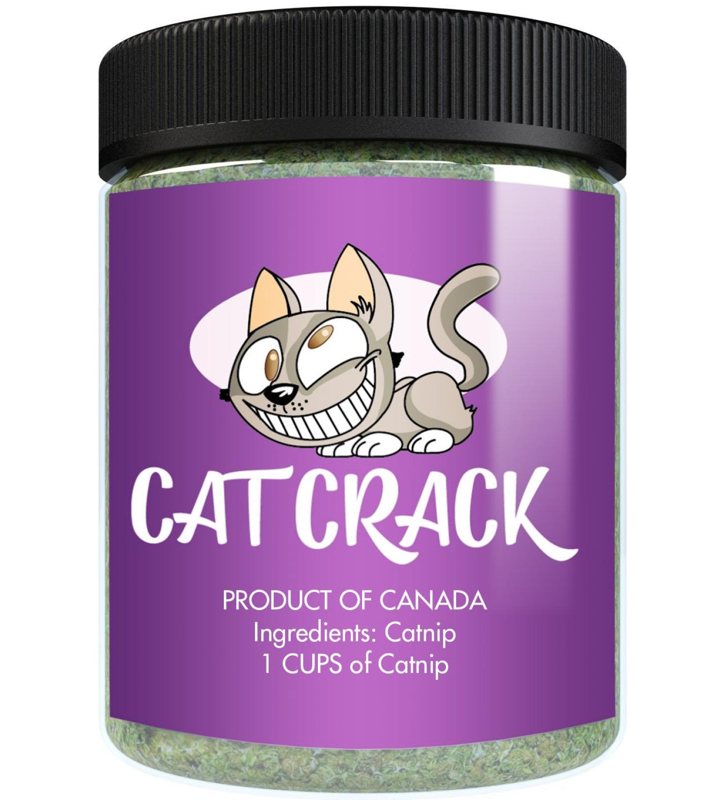 Cat Crack Catnip Premium Blend - Maximum Potency Infused Safe for Cats - Irresistible 1 Cup for Your Kitty - Buy Online on GoSupps.com