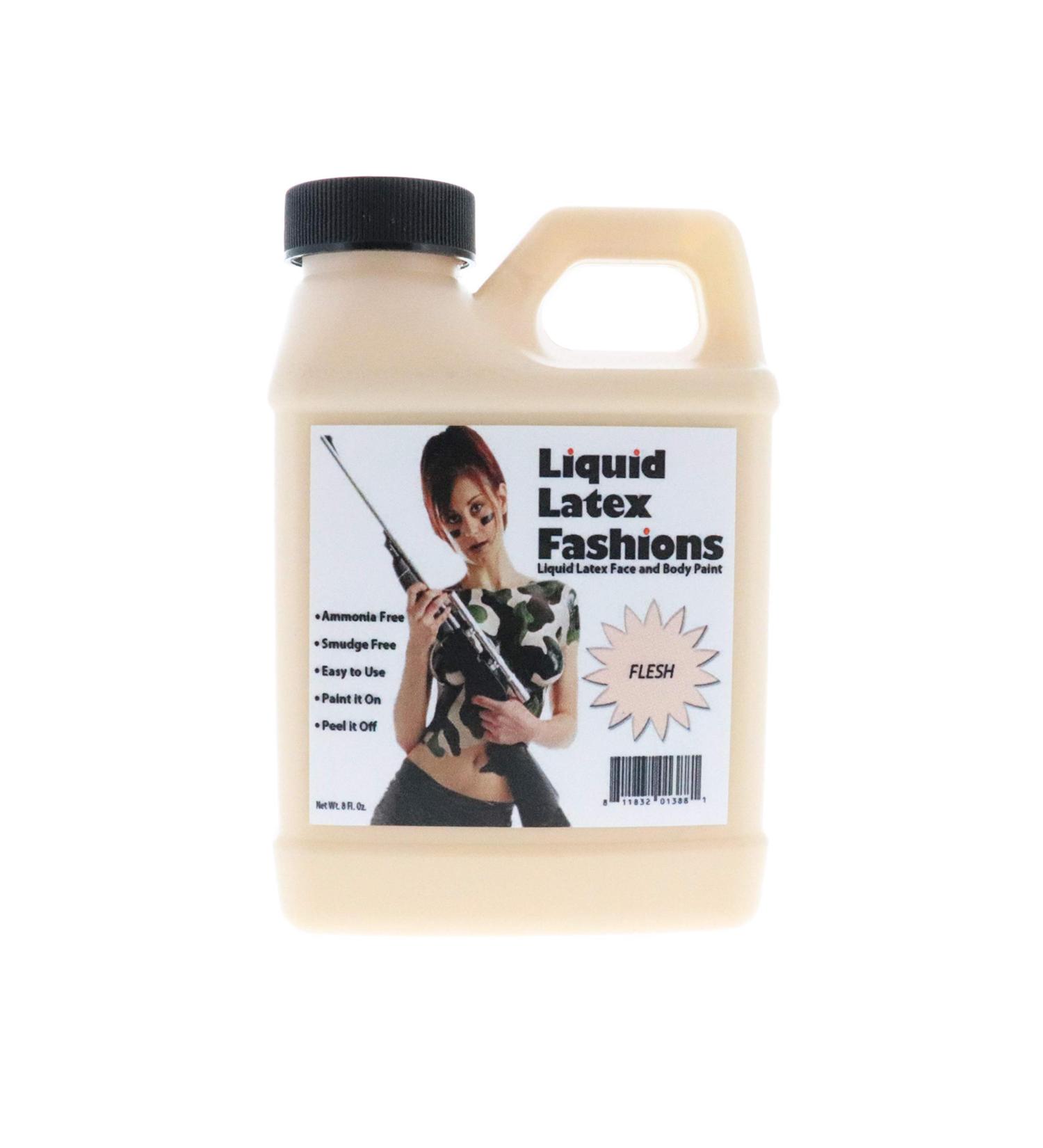 Ammonia-Free Liquid Latex Body Paint - Ideal for Halloween, Theater, Parties - 8 oz - Buy Online on GoSupps.com