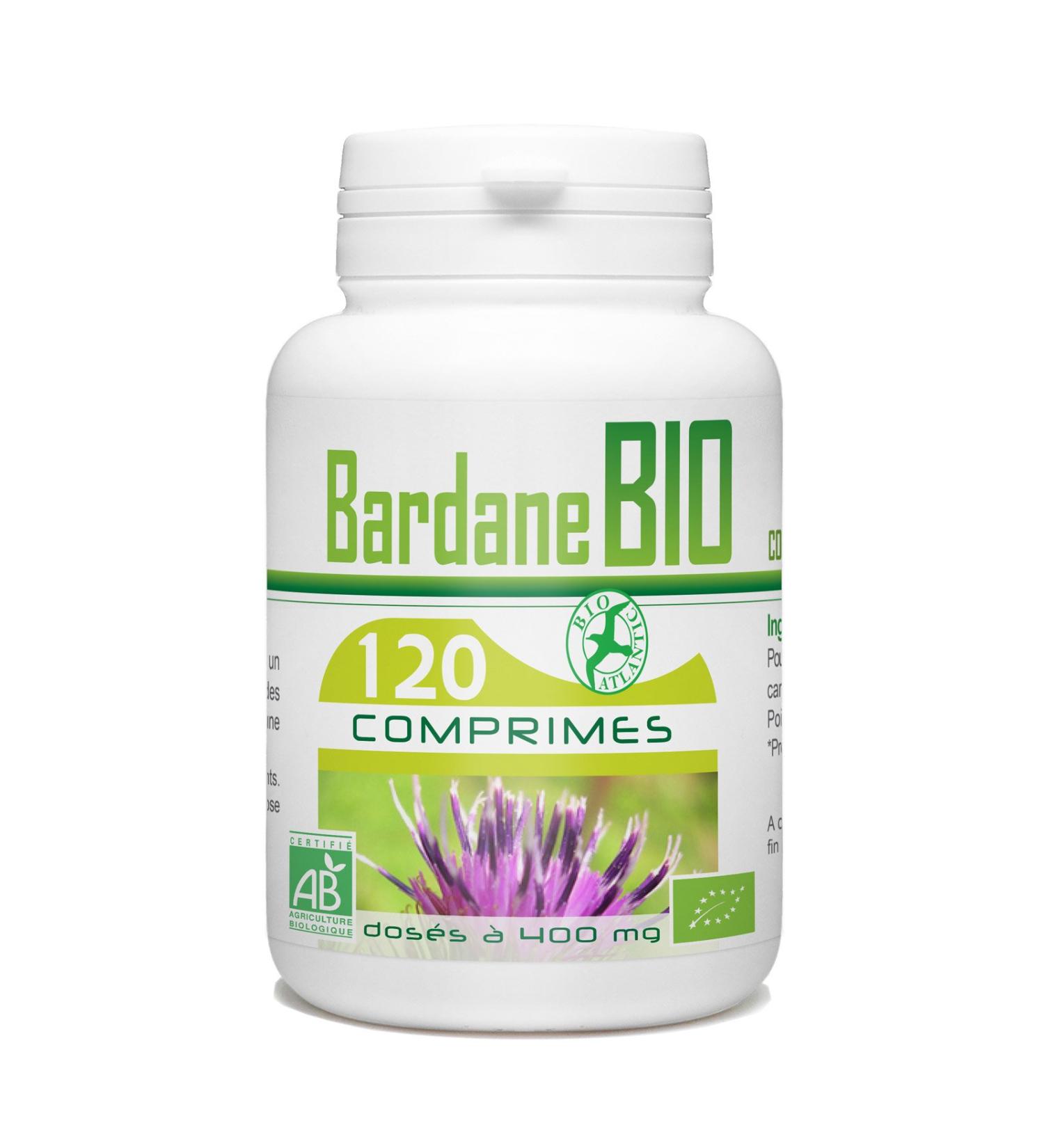 Organic burdock - 400 mg - 120 tablets - Buy Online on GoSupps.com