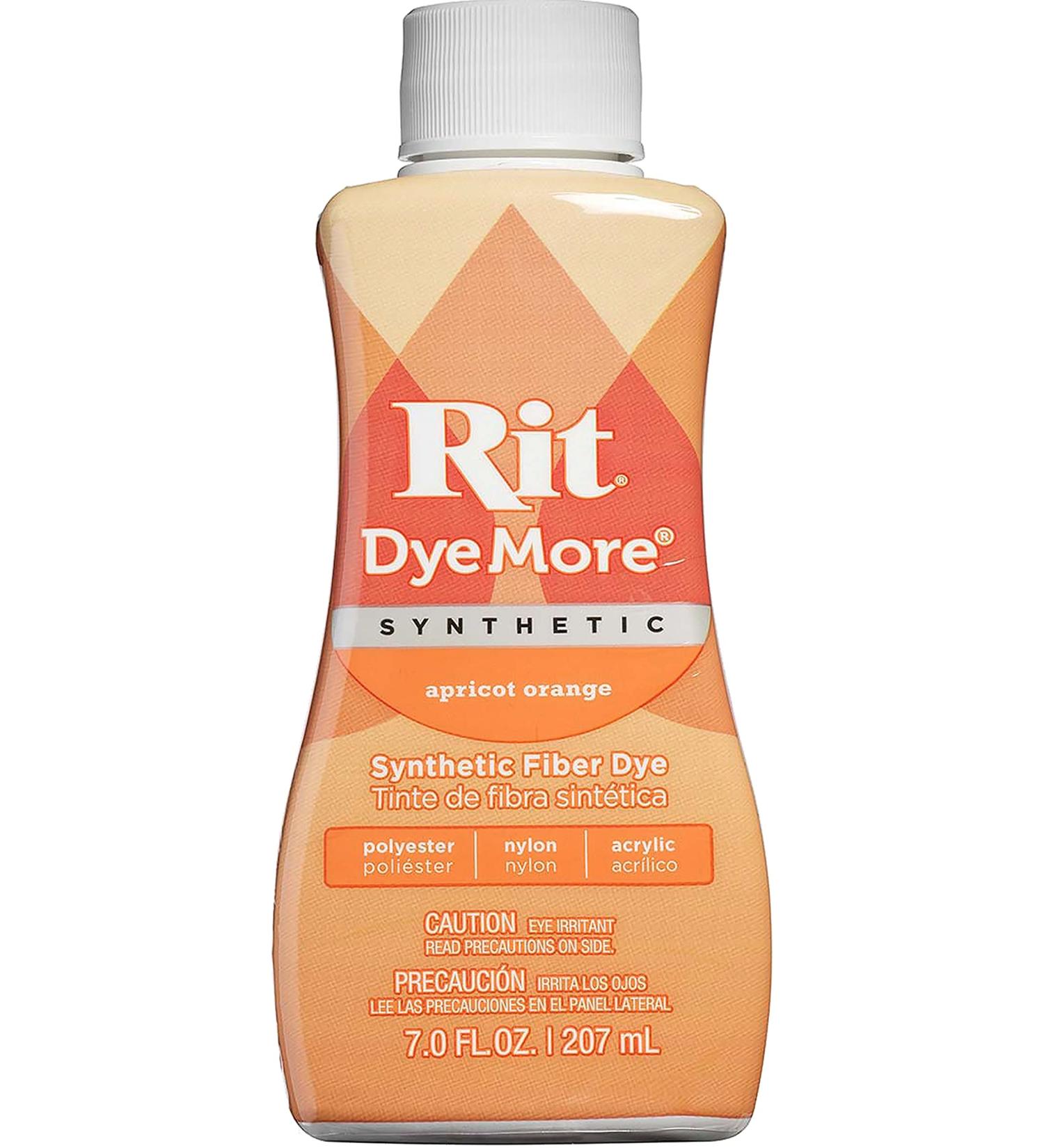 Rit DyeMore Liquid Dye Apricot Orange 7 Fl Oz - Pack of 1 - Buy Online on GoSupps.com