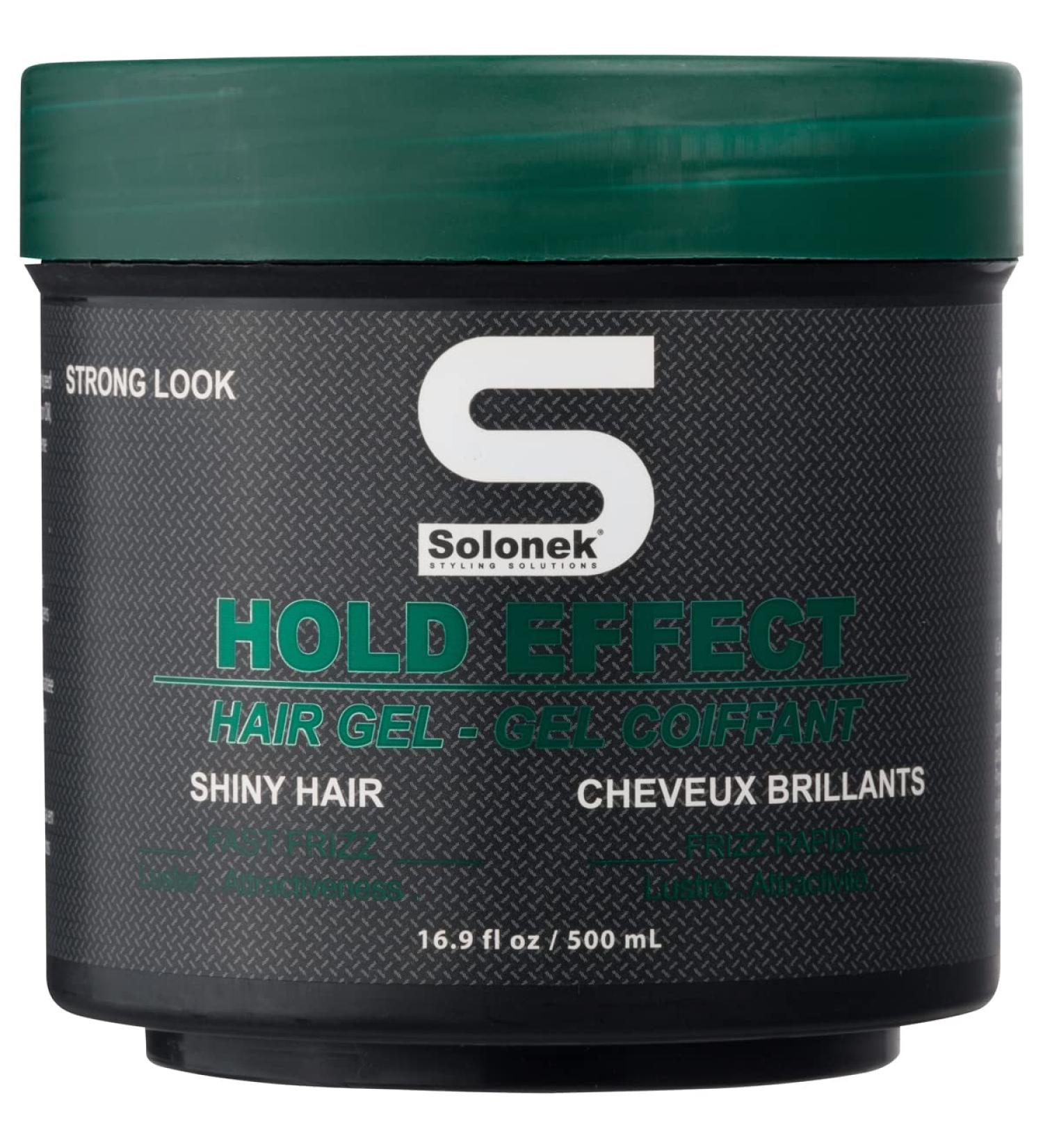 Solonek Hair Gel - Ultra Strong Hold Styling Gel for Men and Women | Premium Styling Product for Improved Volume and Long Lasting Shine | Refreshing Fragrances - 16.9 oz - Buy Online on GoSupps.com