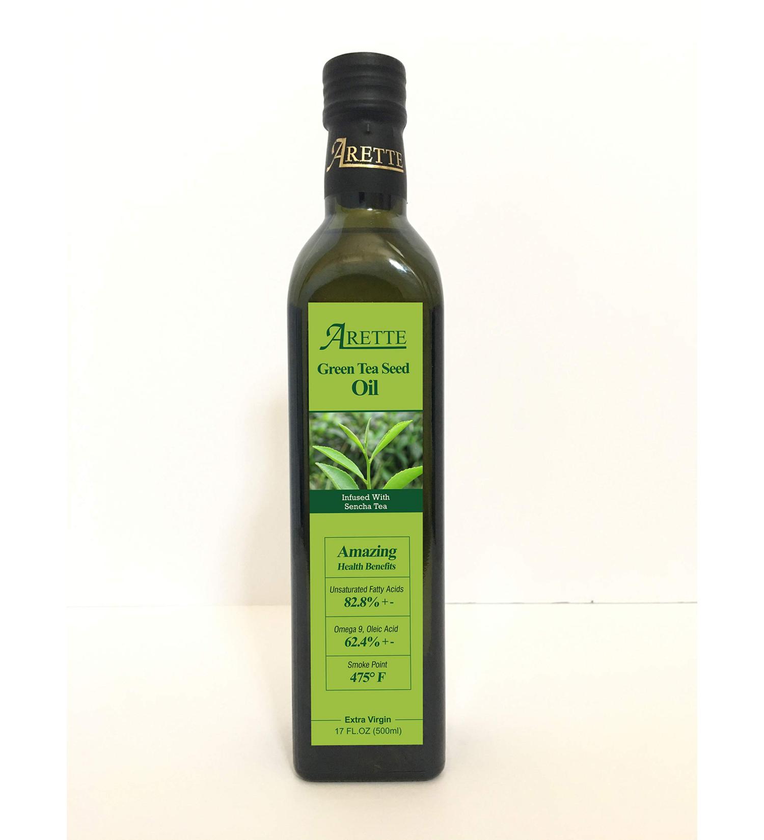 Arette Green Tea Seed Oil with Steamed Green Tea - 500ml - Buy Online on GoSupps.com