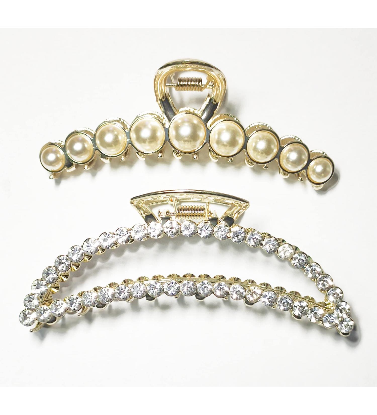 Large Claw Hair Clip for Women - 4 Inch Non-Slip Strong Hold Hair Accessory for Thick Hair - All Ages - Buy Online on GoSupps.com