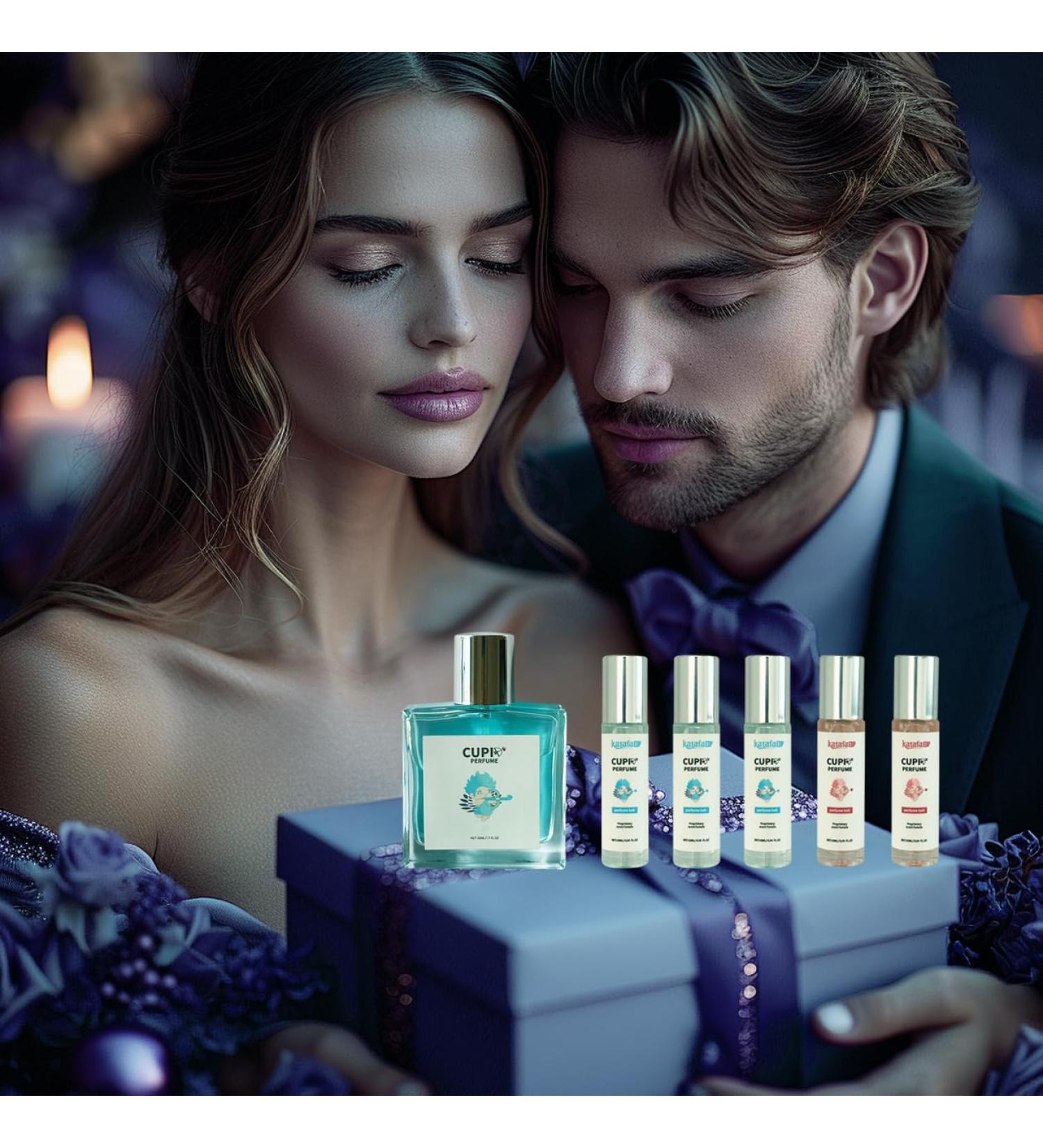 KtafaEDP Hypnosis 3.0/4.0 Cupid Perfume Luxury Set (1.7fl. oz.+5x 0.34 fl. oz.) Upgrade version Pheromone-Infused Cologne for Men - Pheromone Perfume for Men Fragrance - Real Pheromone Perfume - Buy Online on GoSupps.com