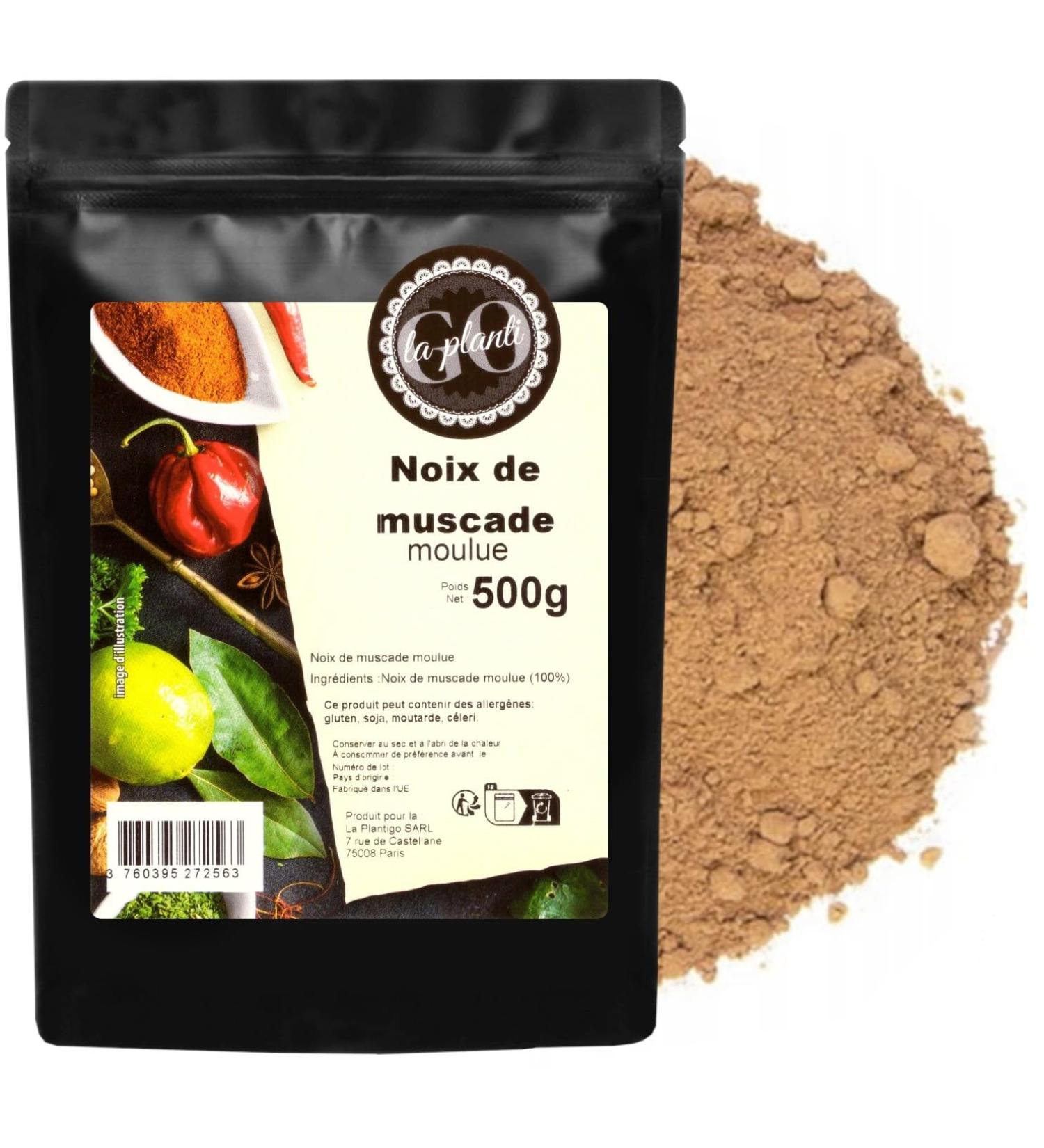 LA PLANTIGO Ground nutmeg 500 g - LA PLANTIGO