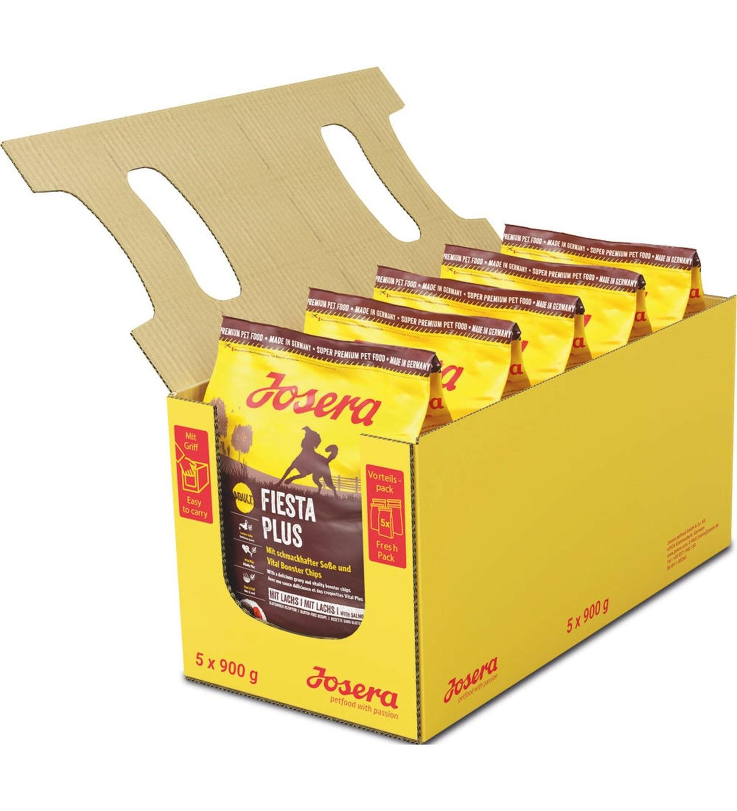 JOSERA FIESTA PLUS croquettes 5 x 900 g