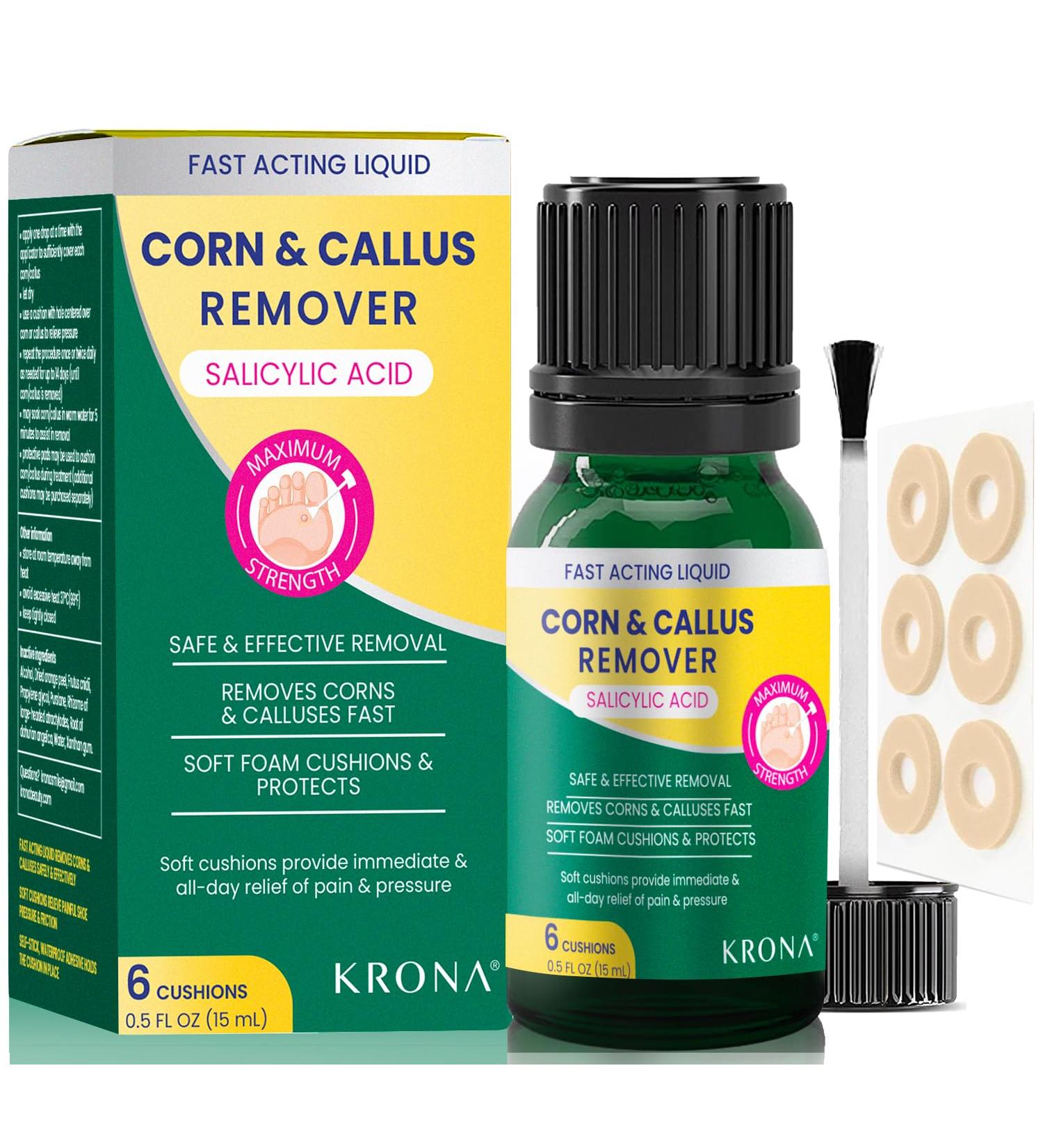 Fast-Acting Corn & Callus Remover with Salicylic Acid - 6PCS - Buy Online on GoSupps.com