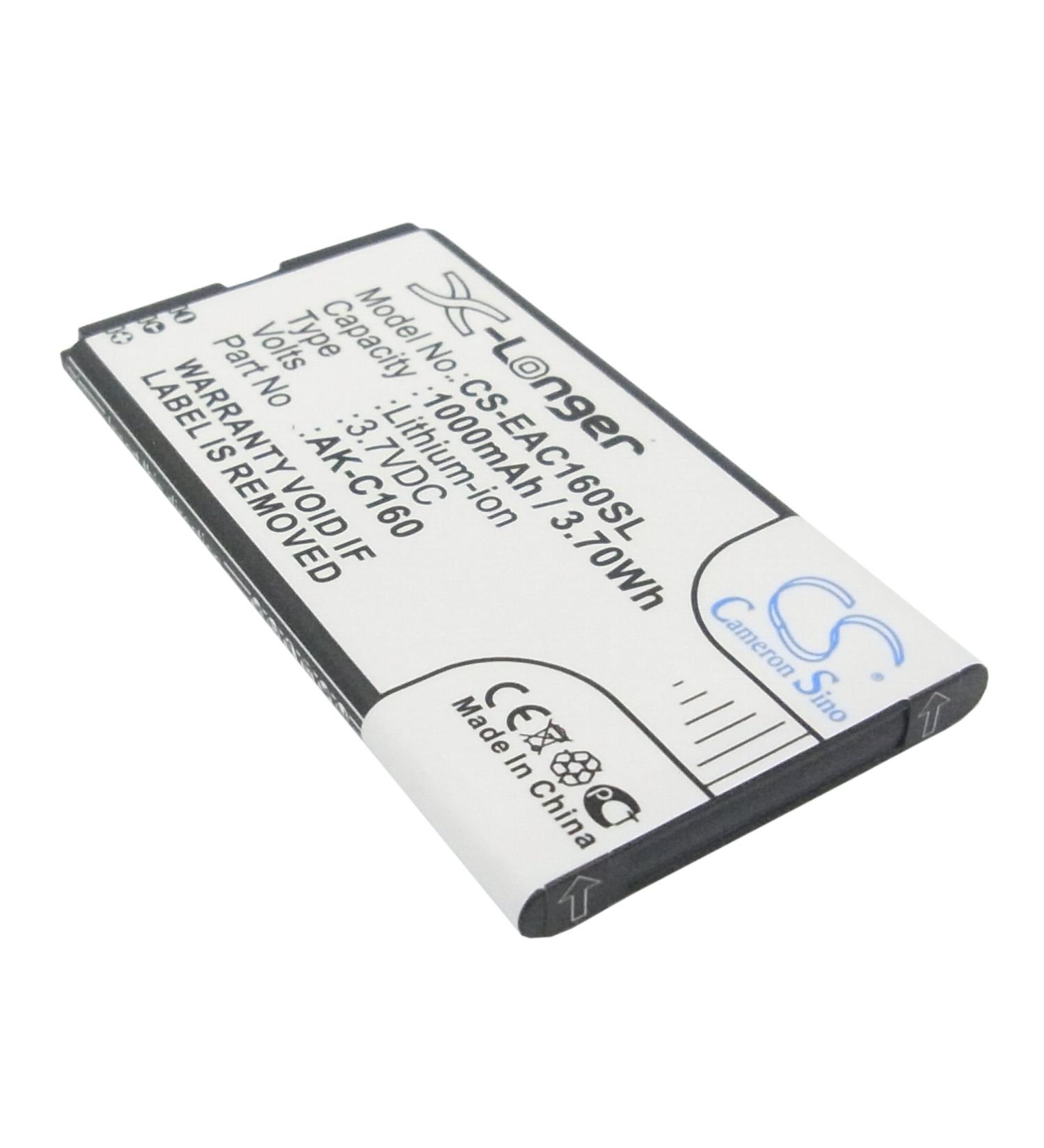 1000mAh Replacement Battery for Emporia AK-C160 C160_001_RD & ECO | High-Quality International Shipping - Buy Online on GoSupps.com