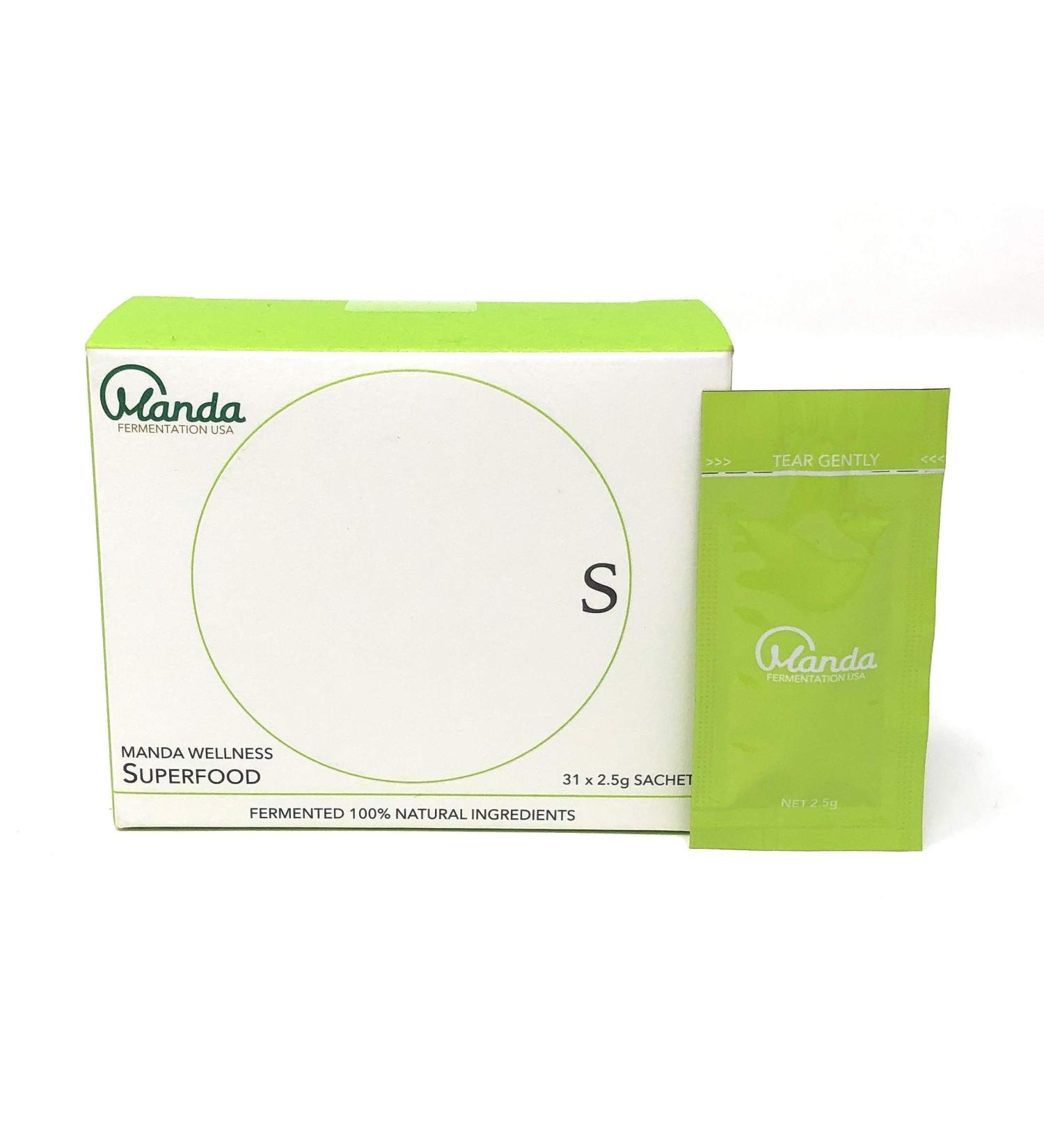 Manda Wellness Superfood | Prebiotic Fermented Health Product Made in Japan | Support Your Gut Health Support Your Immune System | Manda Koso (31sachets) - Buy Online on GoSupps.com