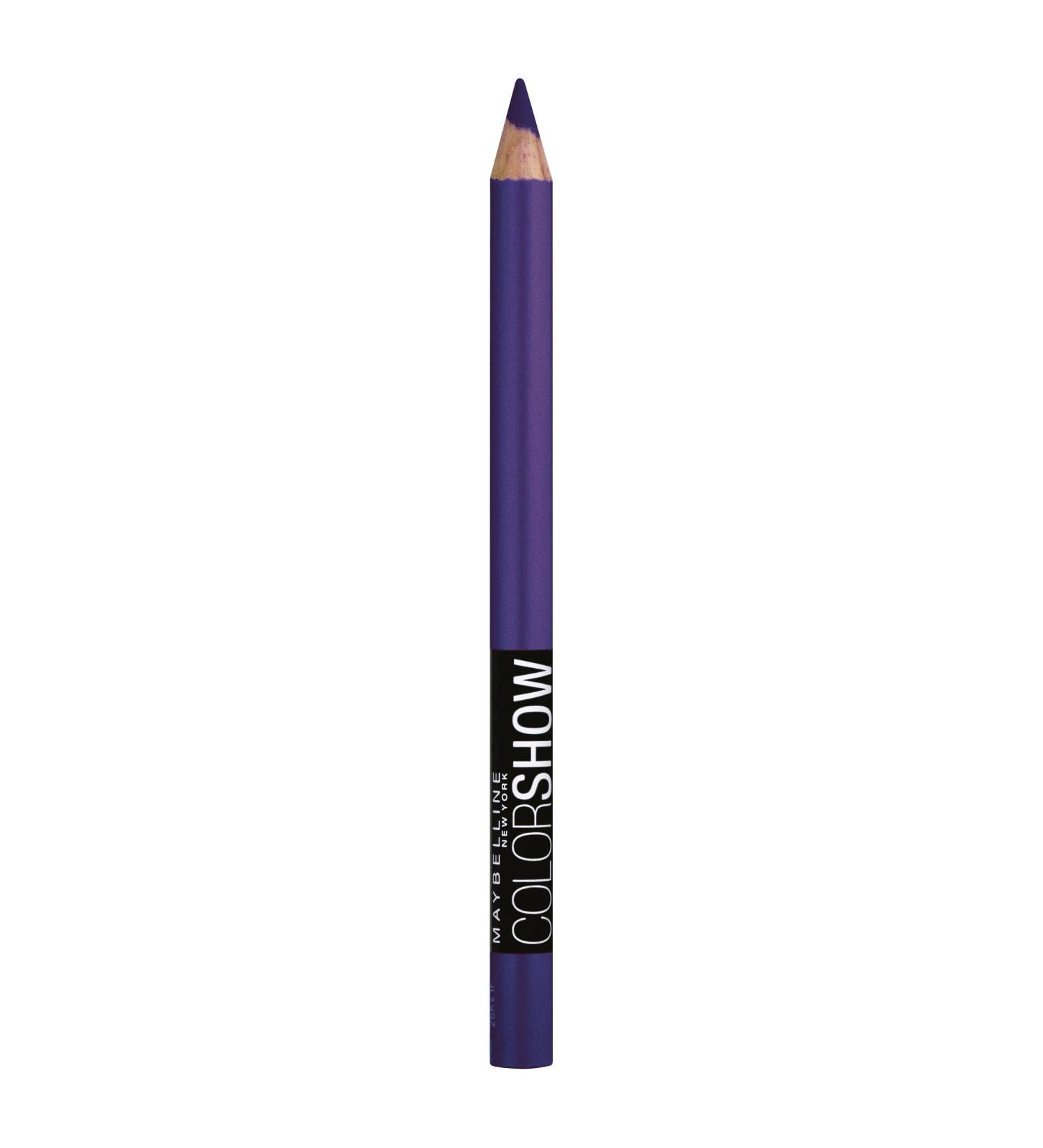 COLOR SHOW Maybelline Liner 320 Vibrant Violet - Intense Color Khol Pencil | 1 Piece Pack Shop Internationally - Buy Online on GoSupps.com