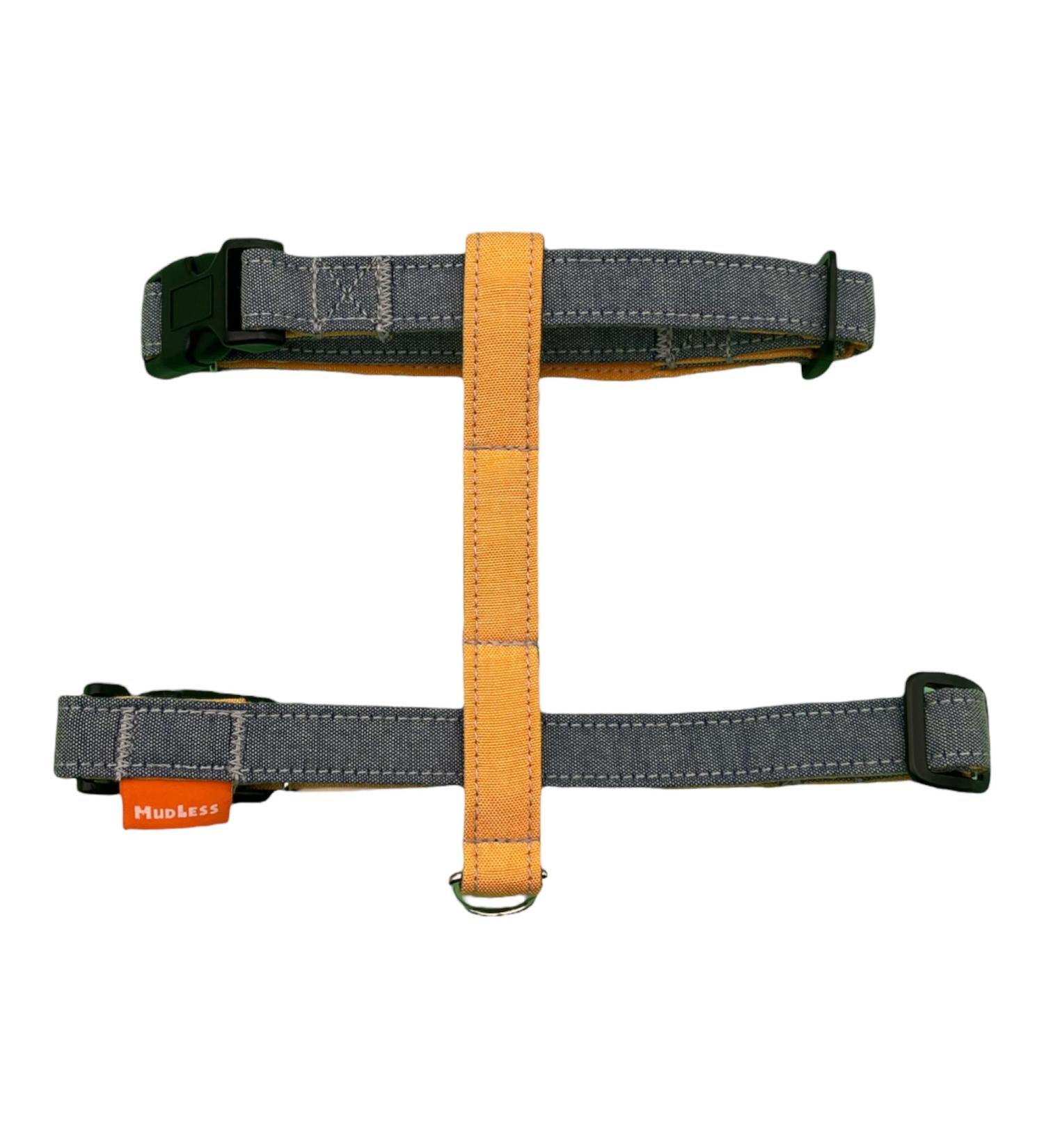 Strong & Comfortable AquaBlaze XL Dog H-Shaped Harness - Fully Adjustable - Buy Online on GoSupps.com