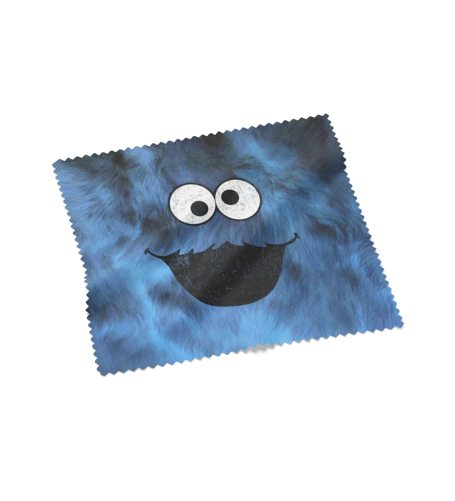 Urban Backwoods Cookie Monster Microfiber Cloth Glasses Cleaning Cloth