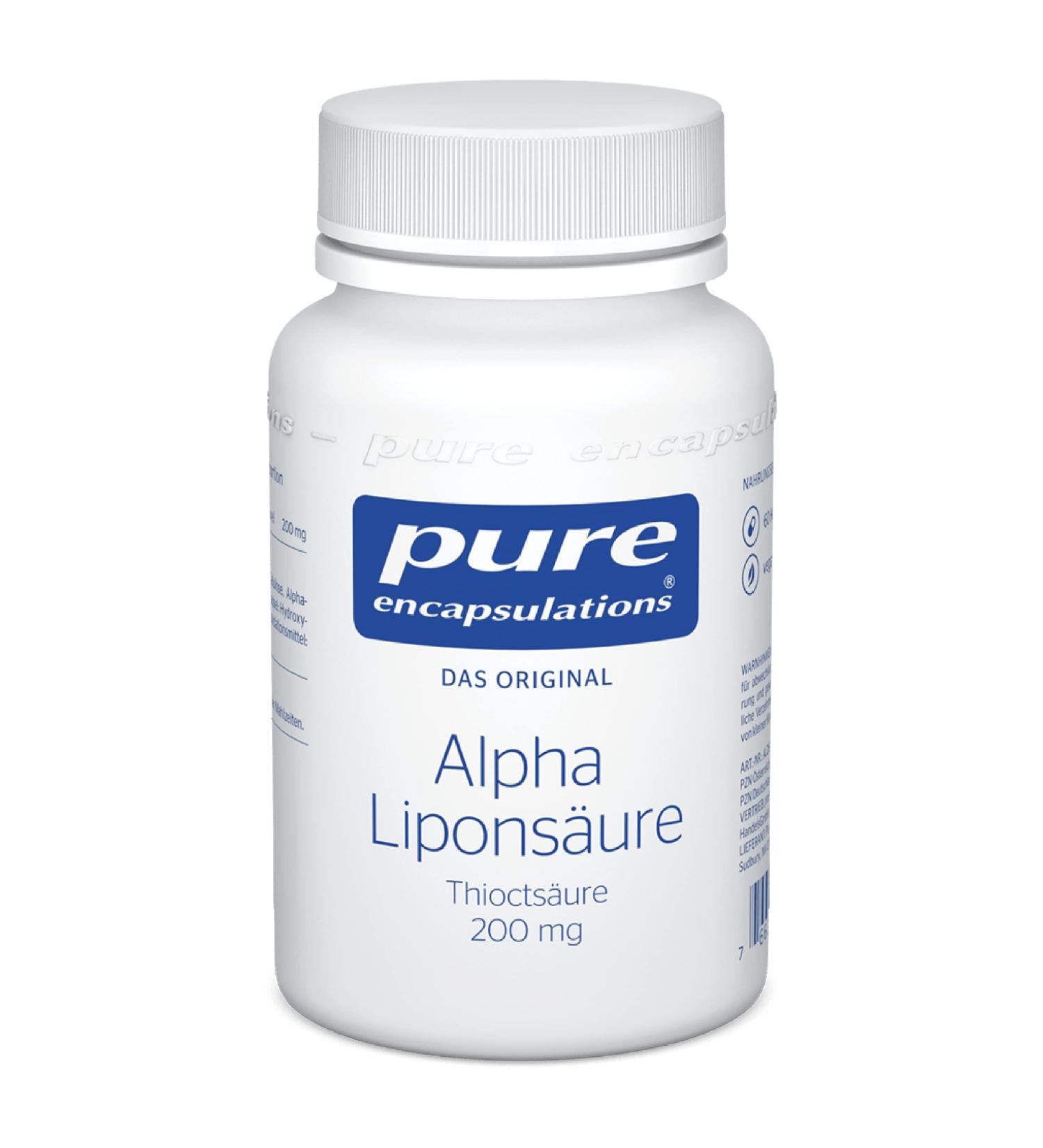 Pure Encapsulations Alpha Lipoic Acid - 60 Capsules | Potent Antioxidant Support | International Shipping Available - Buy Online on GoSupps.com