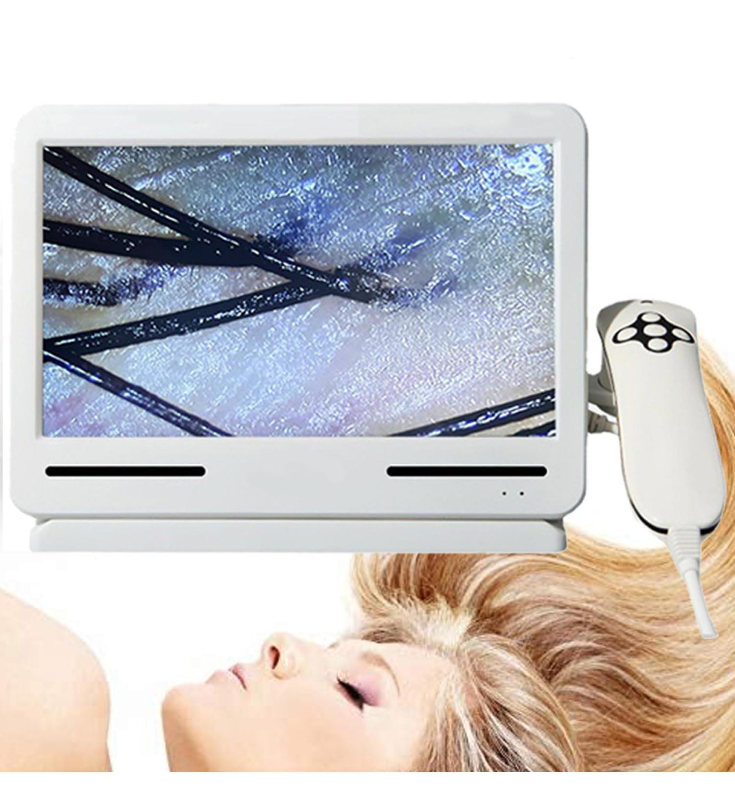 Hair Analyzer Machine Skin Detection and Hair Detection Skin Tester Lightweight and Portable Ideal for Solving Scalp and Hair Follicle Problems - Buy Online on GoSupps.com