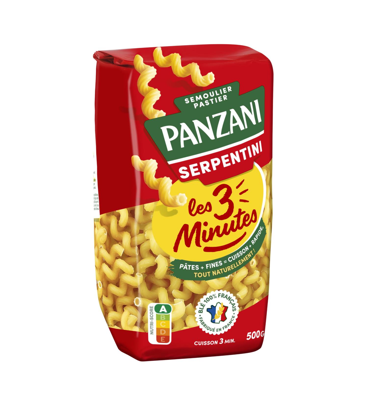 PANZANI Panzani Serpentini Pasta 3 Minutes 500g