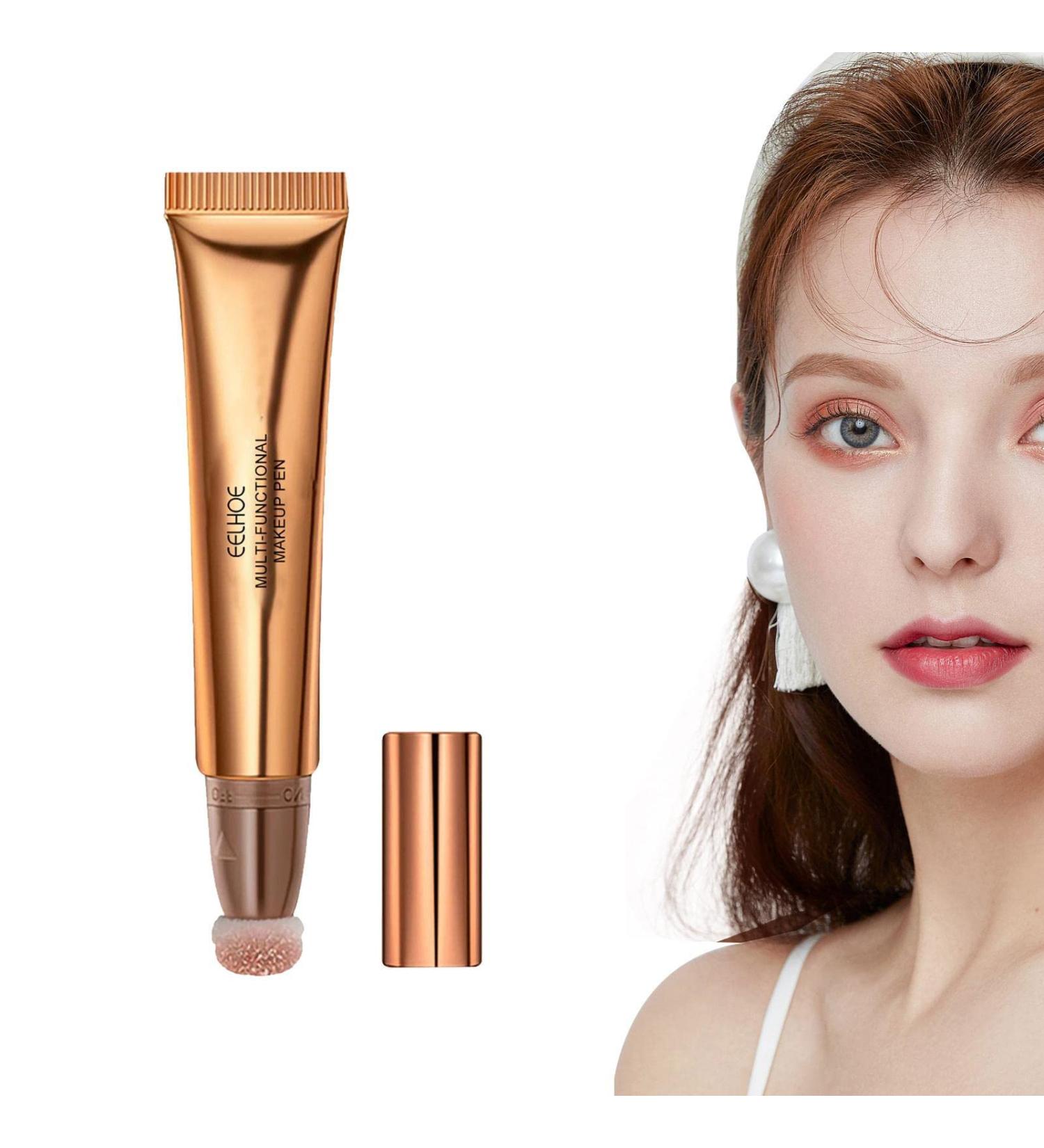 Multi Stick | Stick for Cheeks | Face Stick Lip and Cheek Stick Moist Lips Professional Makeup for Perfect Look Highlighter (Rose Gold) - Buy Online on GoSupps.com