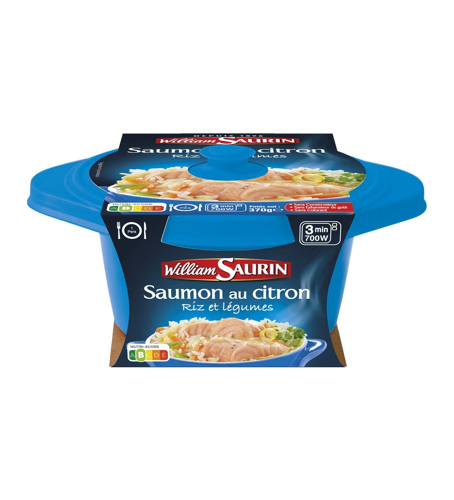 William Saurin Salmon with Lemon Rice and Vegetables