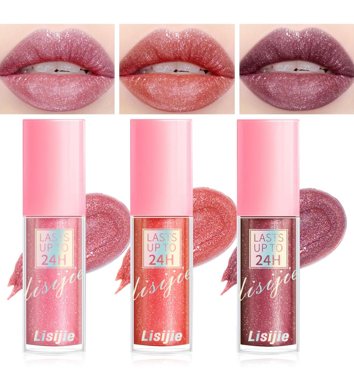  EONFAVE Long Lasting Glitter Lip Gloss Moisturising Lip Gloss - Buy Online on GoSupps.com
