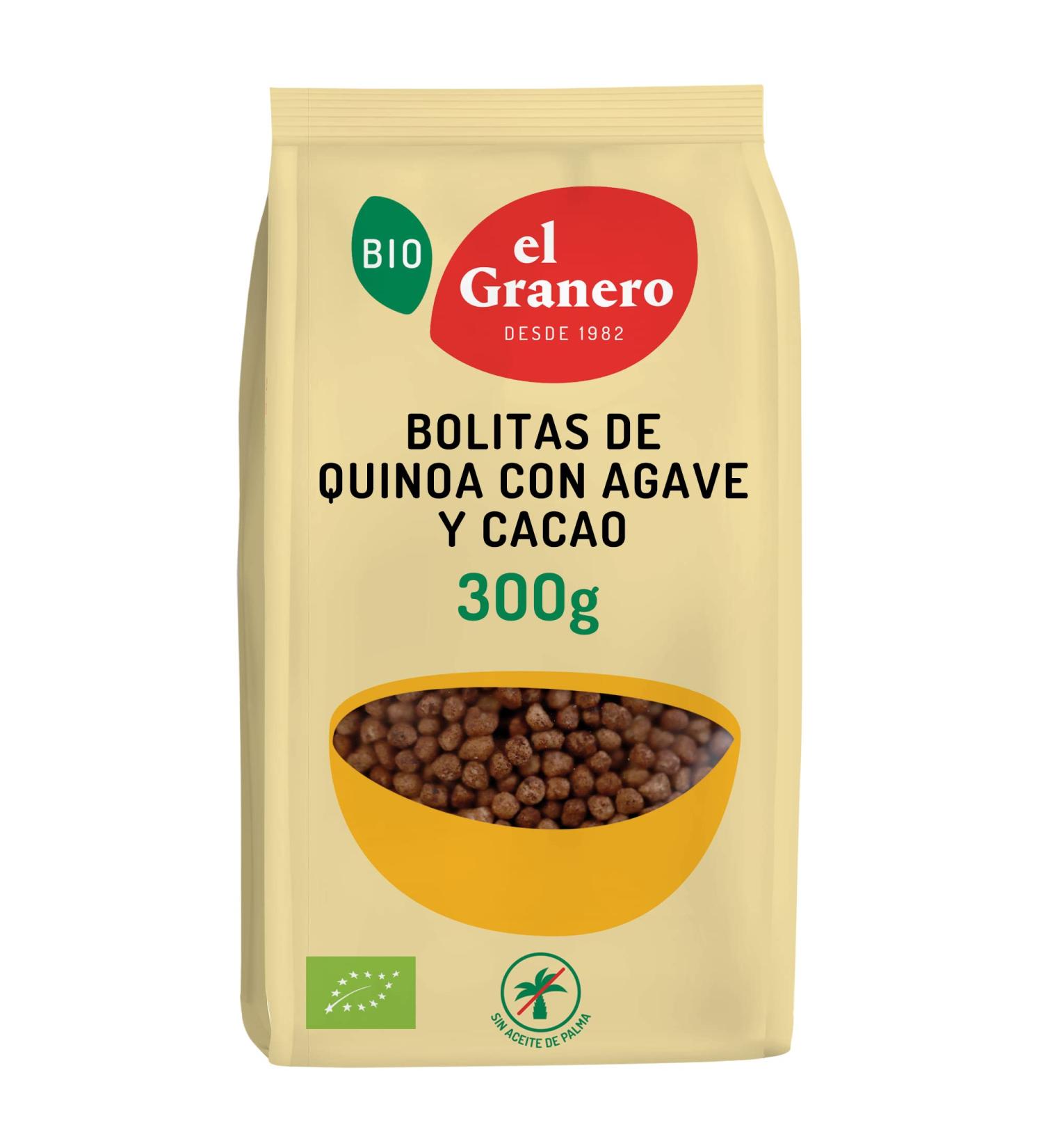 GRANERO Bolitas Agave Cocoa Quinoa 300G - Buy Online on GoSupps.com