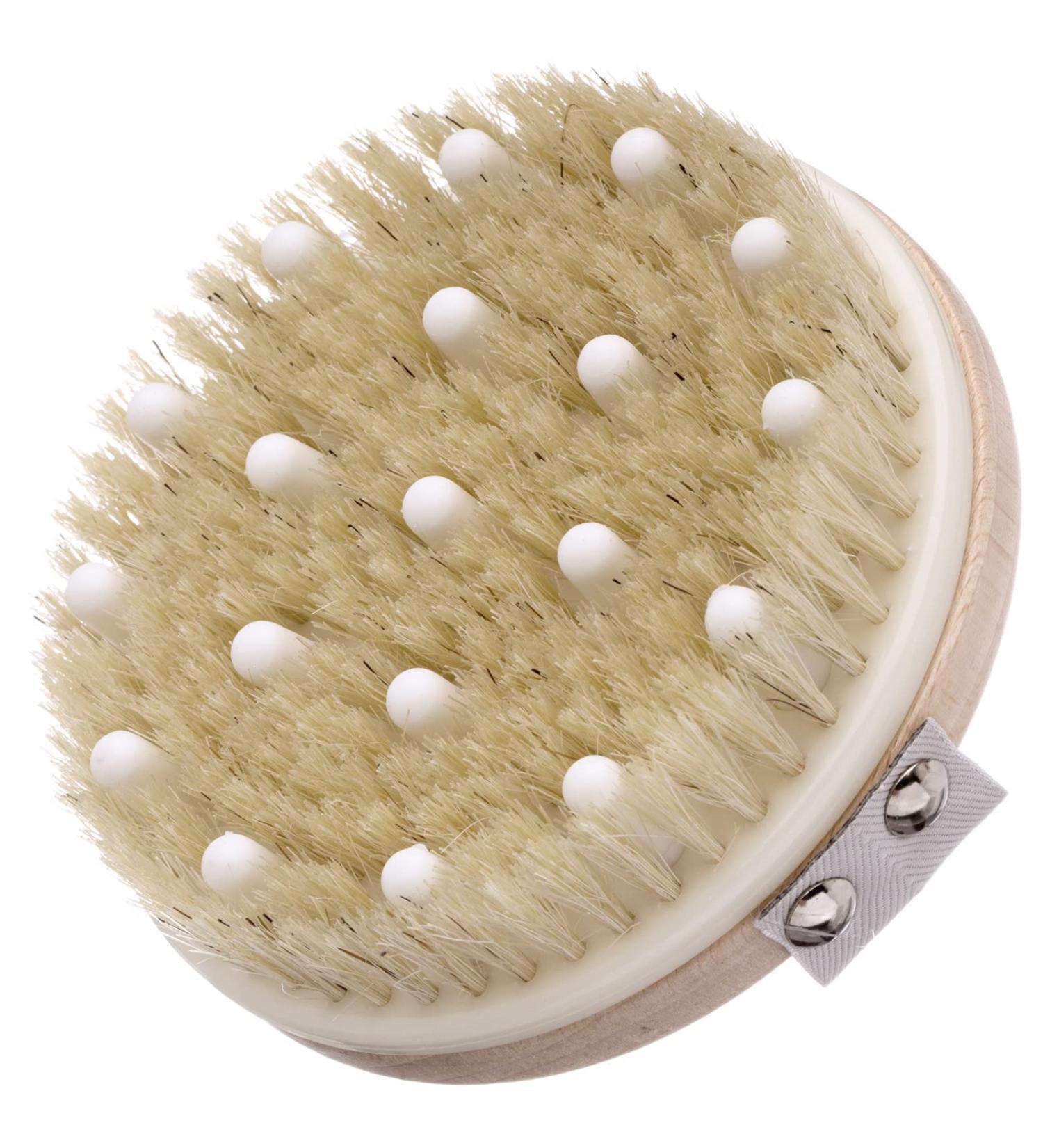 Hydrea London Lymph Flow Detox Brush | Natural Bristles & Rubber Nubs for Optimal Skin Care | Shop Internationally - Buy Online on GoSupps.com
