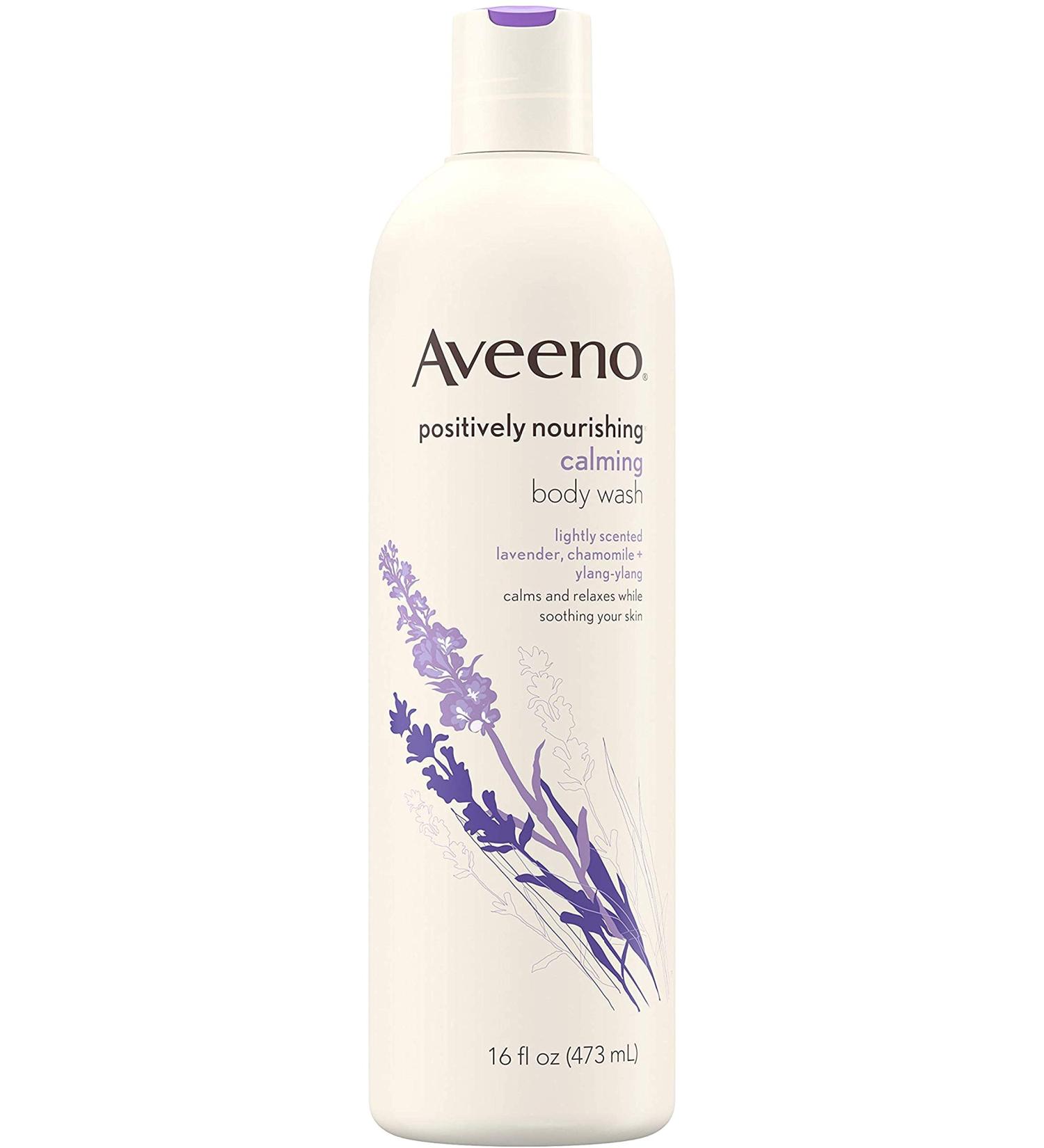 Aveeno Active Naturals Calming Body Wash 16 fl oz - Nourishing & Soothing - Buy Online on GoSupps.com