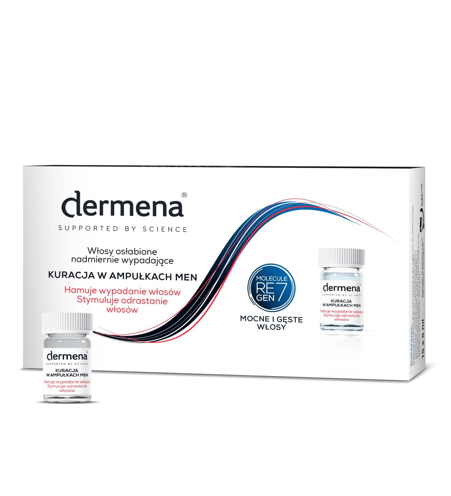 Dermena men ampoule treatment 15 x 5 ml