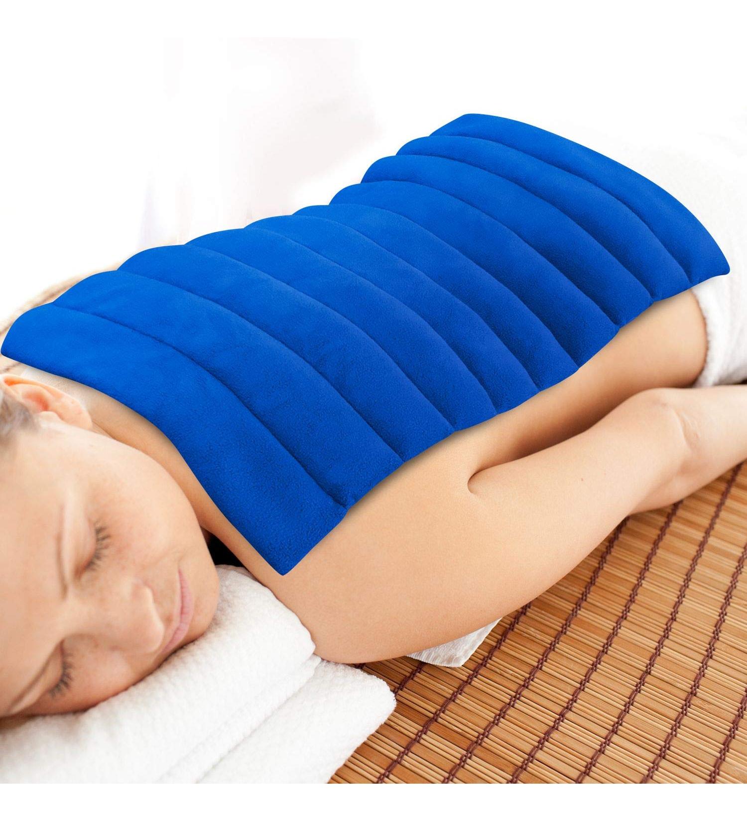 Natural Moist Heat Therapy Heating Pad for Back, Neck & Shoulders Relief - Washable Cover - Ideal for Nerve Pain, Cramps & Lower Lumbar Pains - Large Size by ComfortCloud - Buy Online on GoSupps.com