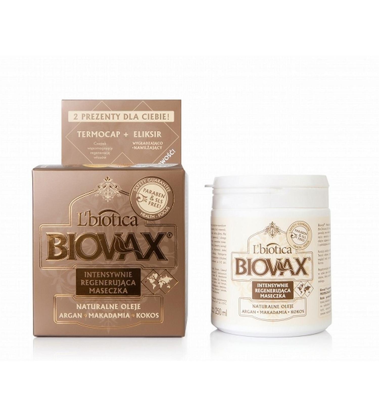 L'Biotica Biovax 250ml Argan Hair Mask