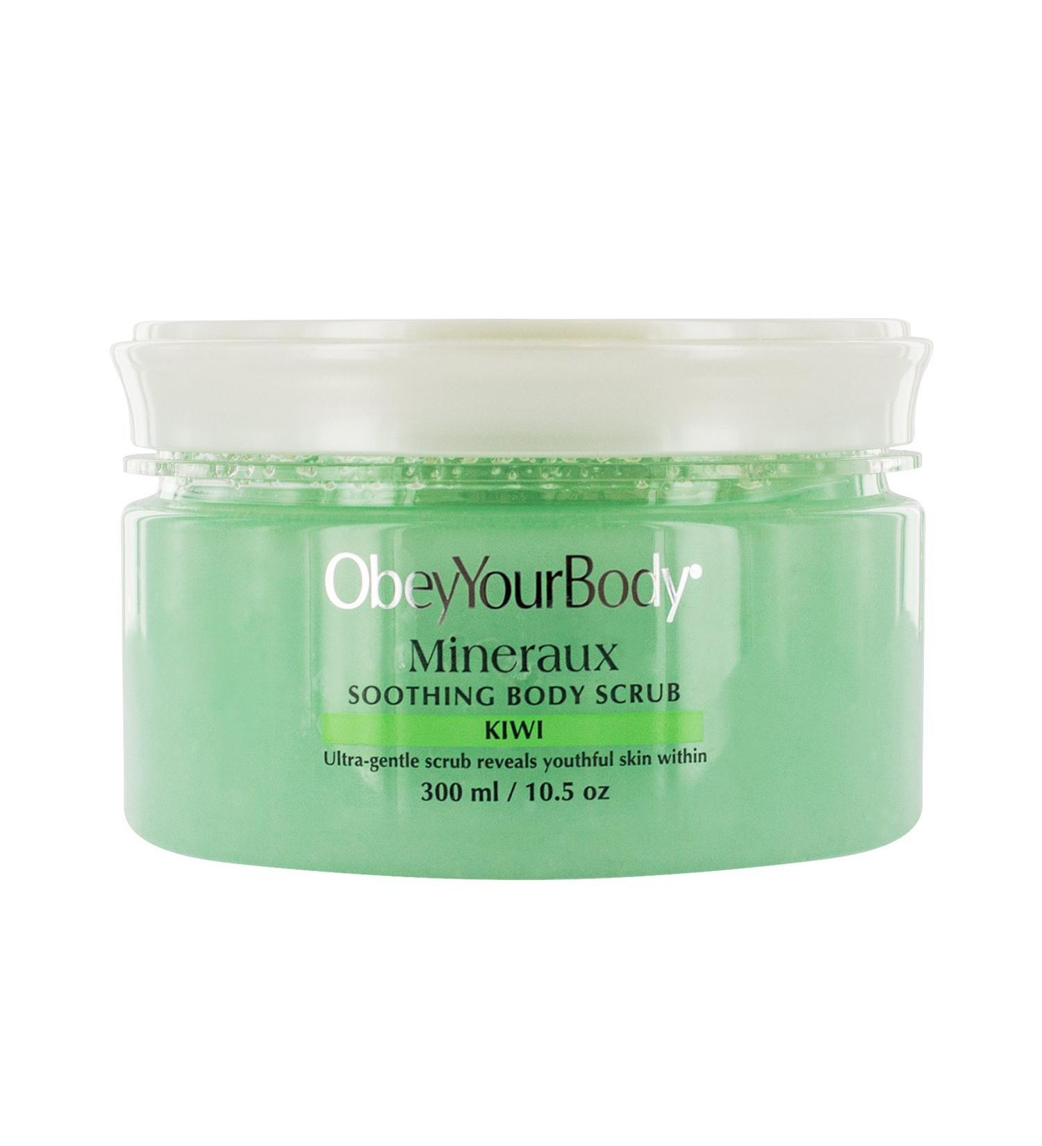 Obey Your Body 300 ml Original Dead Sea Kiwi Body Salt Scrub