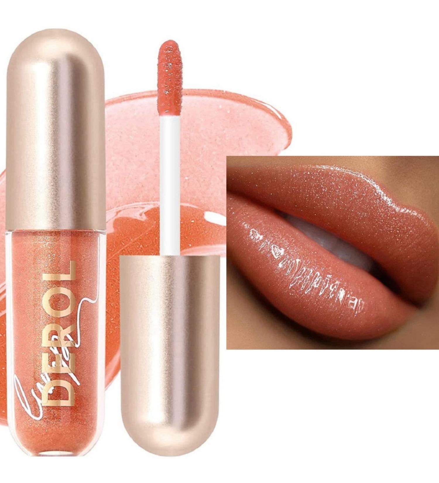 Ginger Lip Plumper Tinted Lip Balm - Long Lasting Lip Gloss Stain for Plump and Sexy Lips (#03) - Buy Online on GoSupps.com
