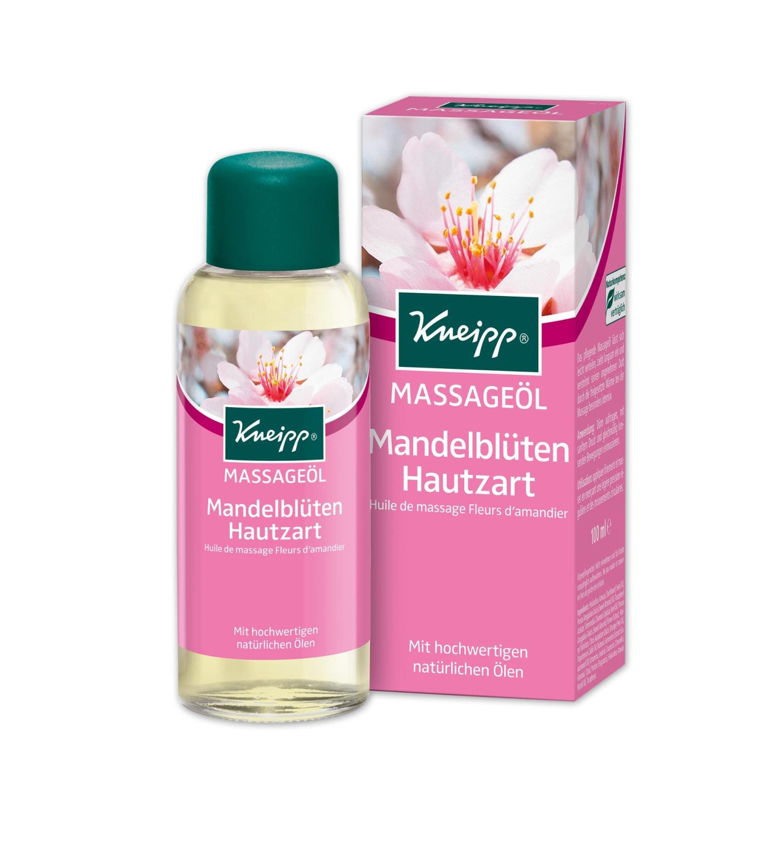 Kneipp Nourishing Massage Oil Almond Blossom Skin-Soft 100ml