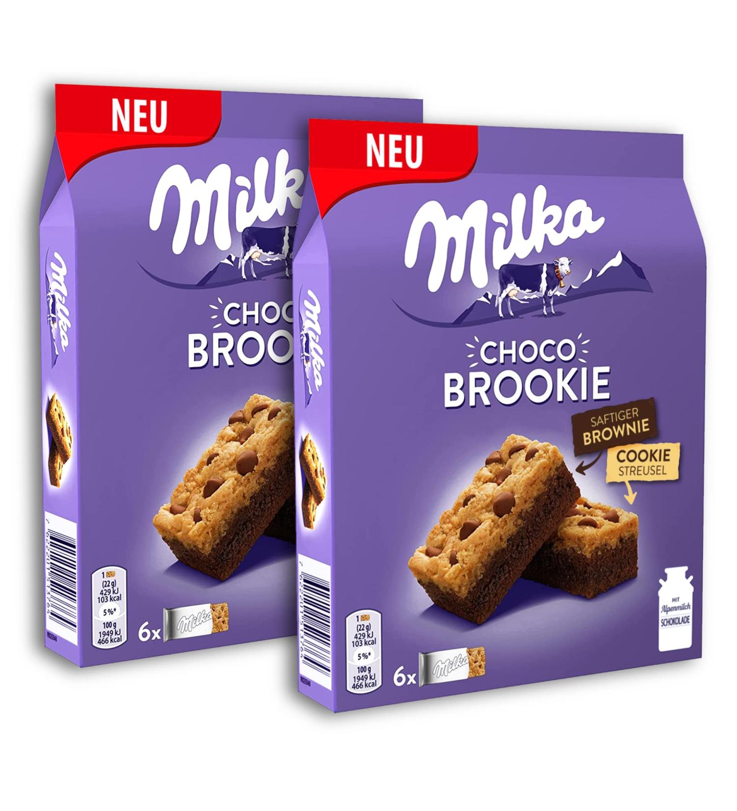 TopDeal Milka Choco Brookie 2 x 132 g ( 12 x 22 g )