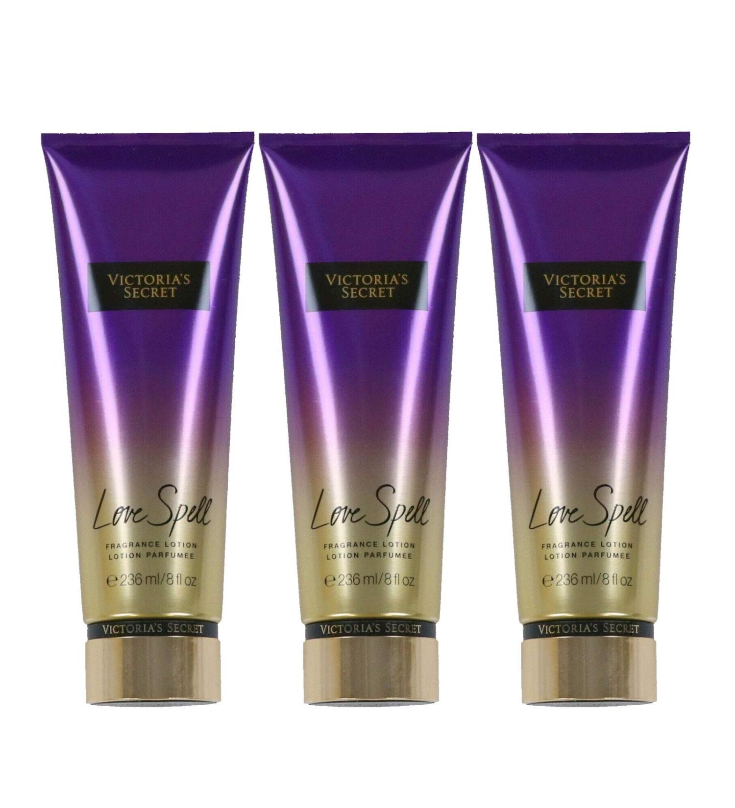 Victoria's Secret Love Spell Fragrance Lotion Lot Of 3