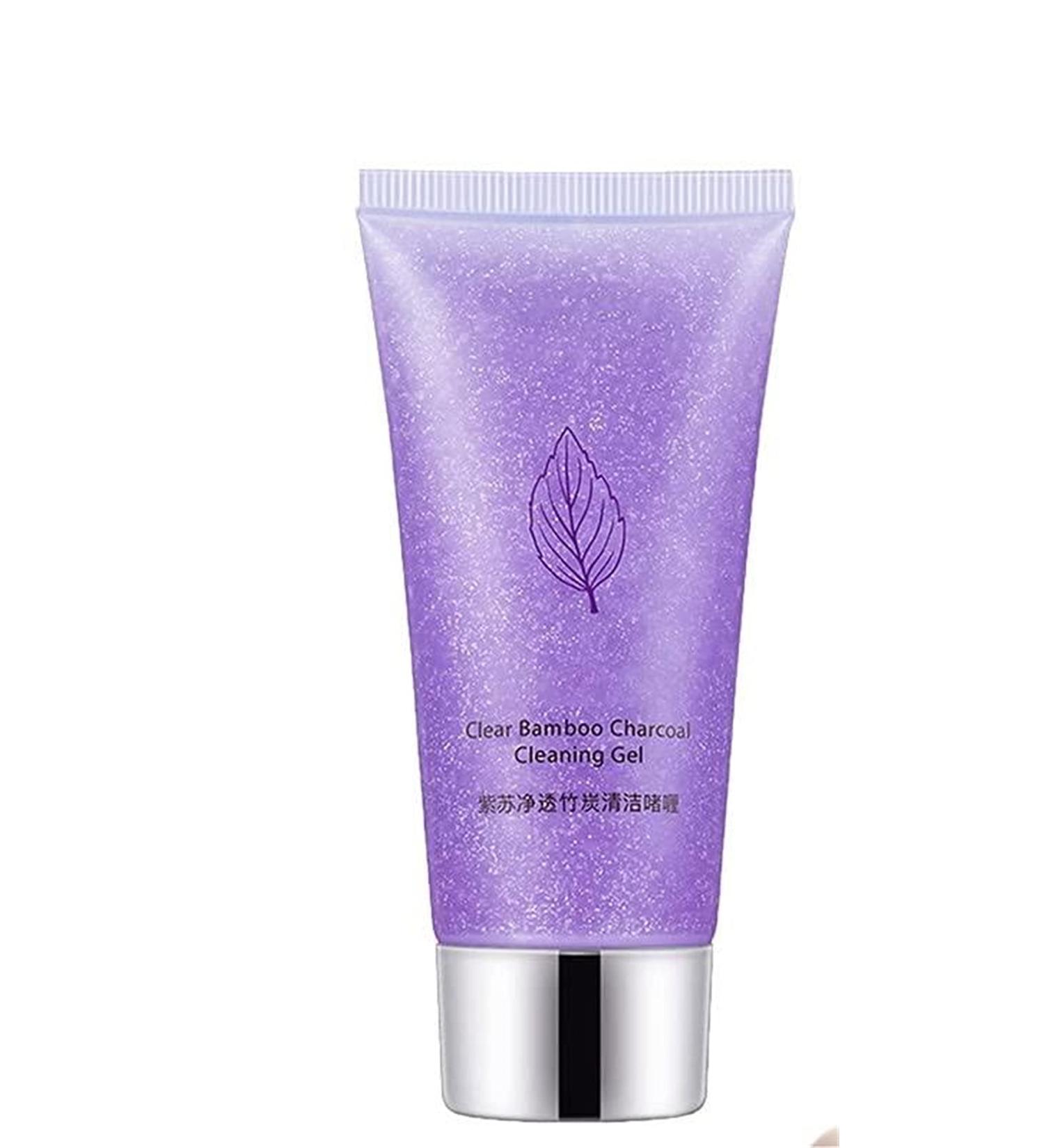Gel e nettoyante au charbon de bambou Perilla Gel nettoyant au charbon de bambou transparent Perilla Gel nettoyant en profondeur pour le nettoyage des points noirs - Buy Online on GoSupps.com