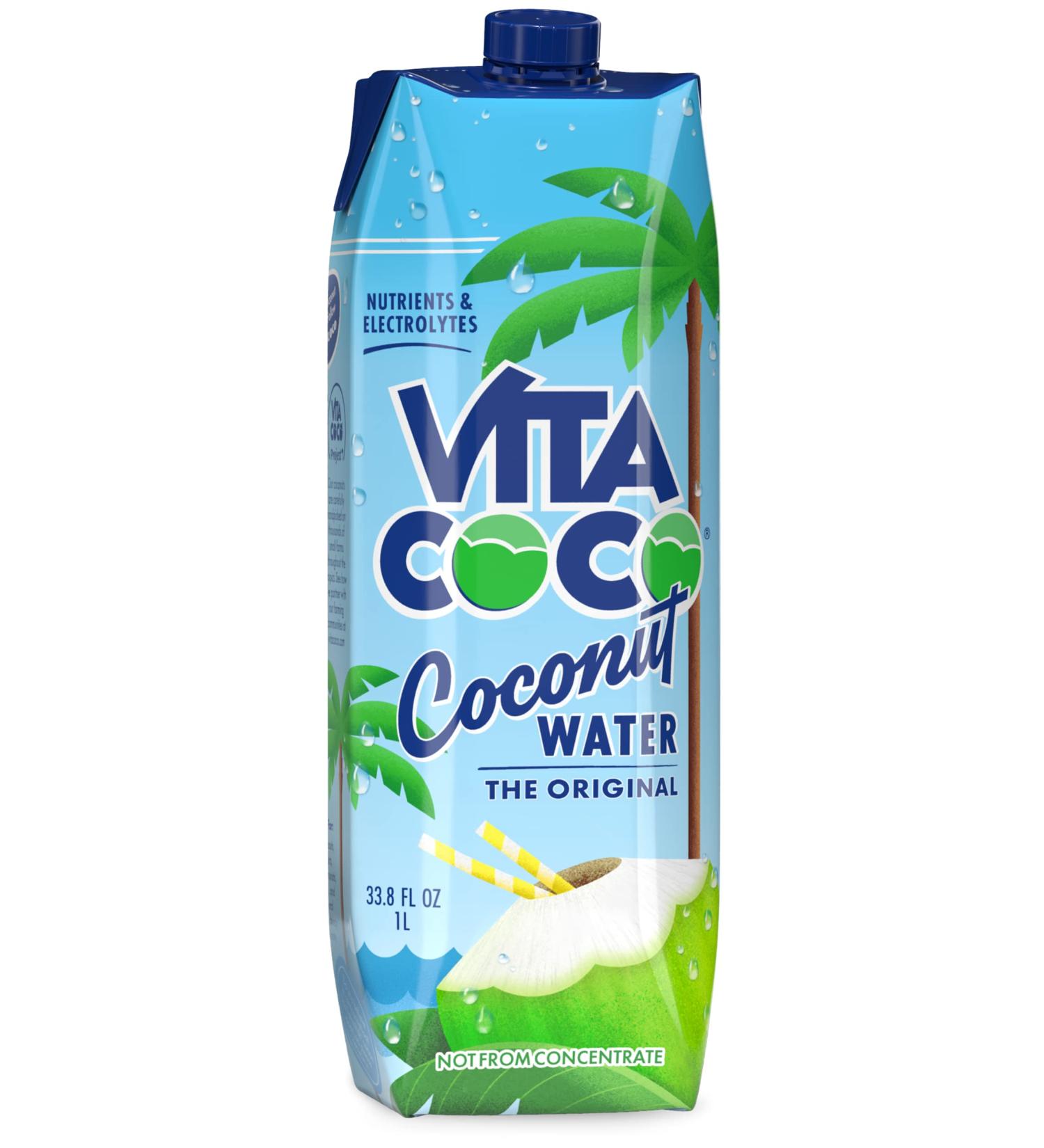 Vita Coco 100% Green 1000ml d'eau de noix de coco - Buy Online on GoSupps.com