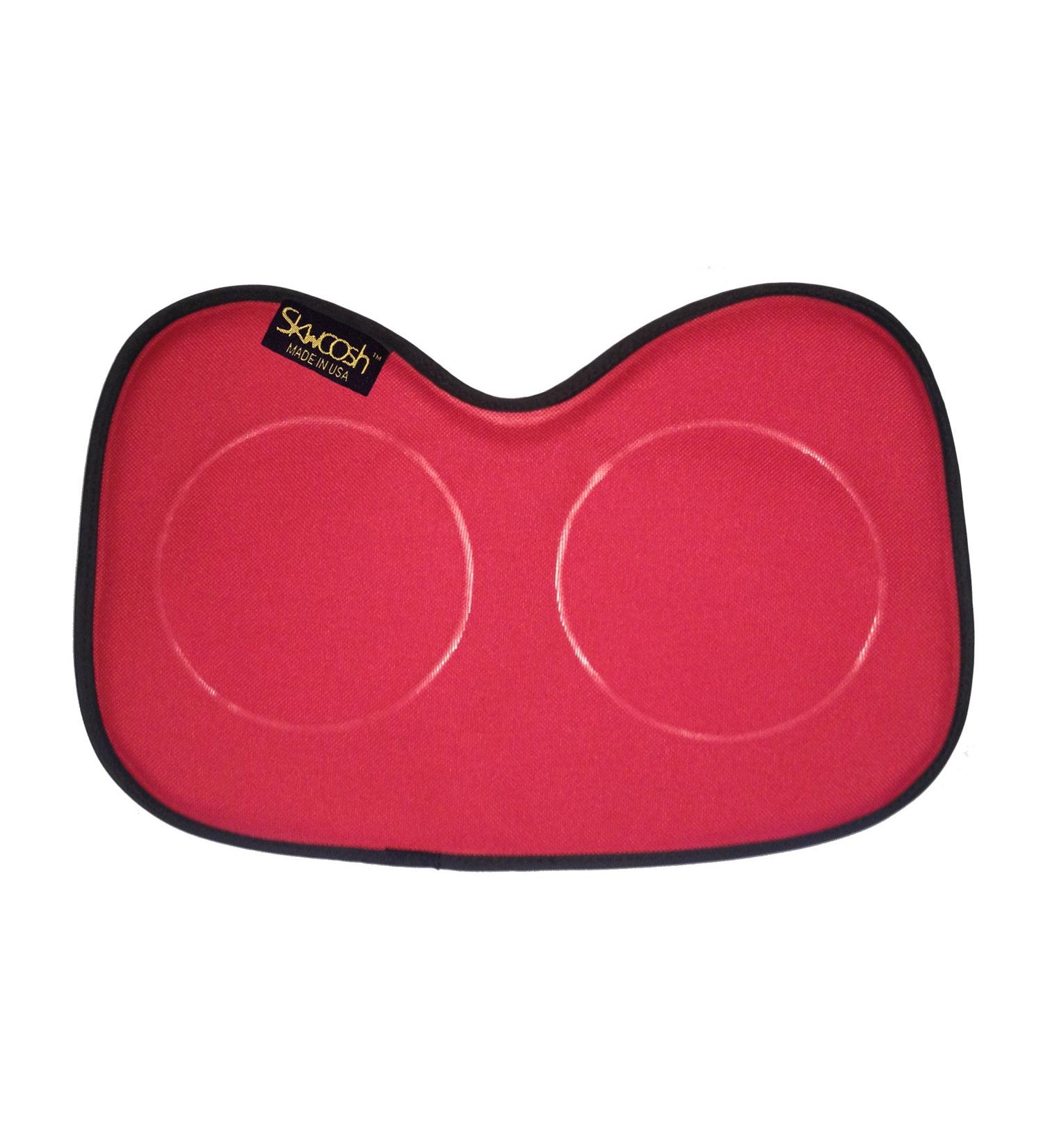 Skwoosh Row Pad Seat Cushion for Masters, Students, Scullers & Dragonboat Outriggers | Gel Pressure Sitz Bone Comfort | Fits Concept2 | Made in USA (Red) - Buy Online on GoSupps.com