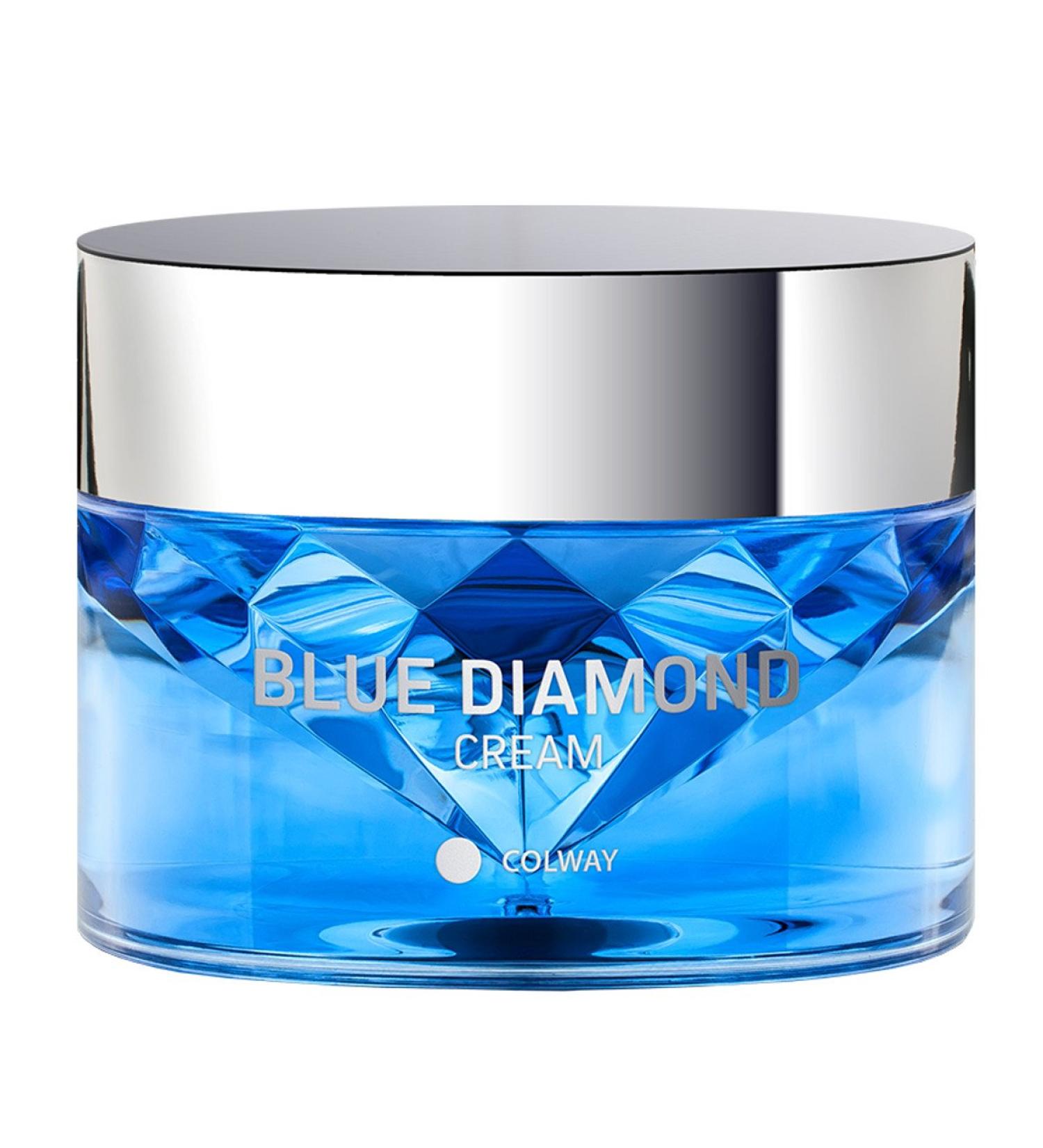 Colway BLUE DIAMOND CREAM Innovative Skin Cell Rebuilding Therapy AntiAge Collagen Ceramides & Elastin 50ml