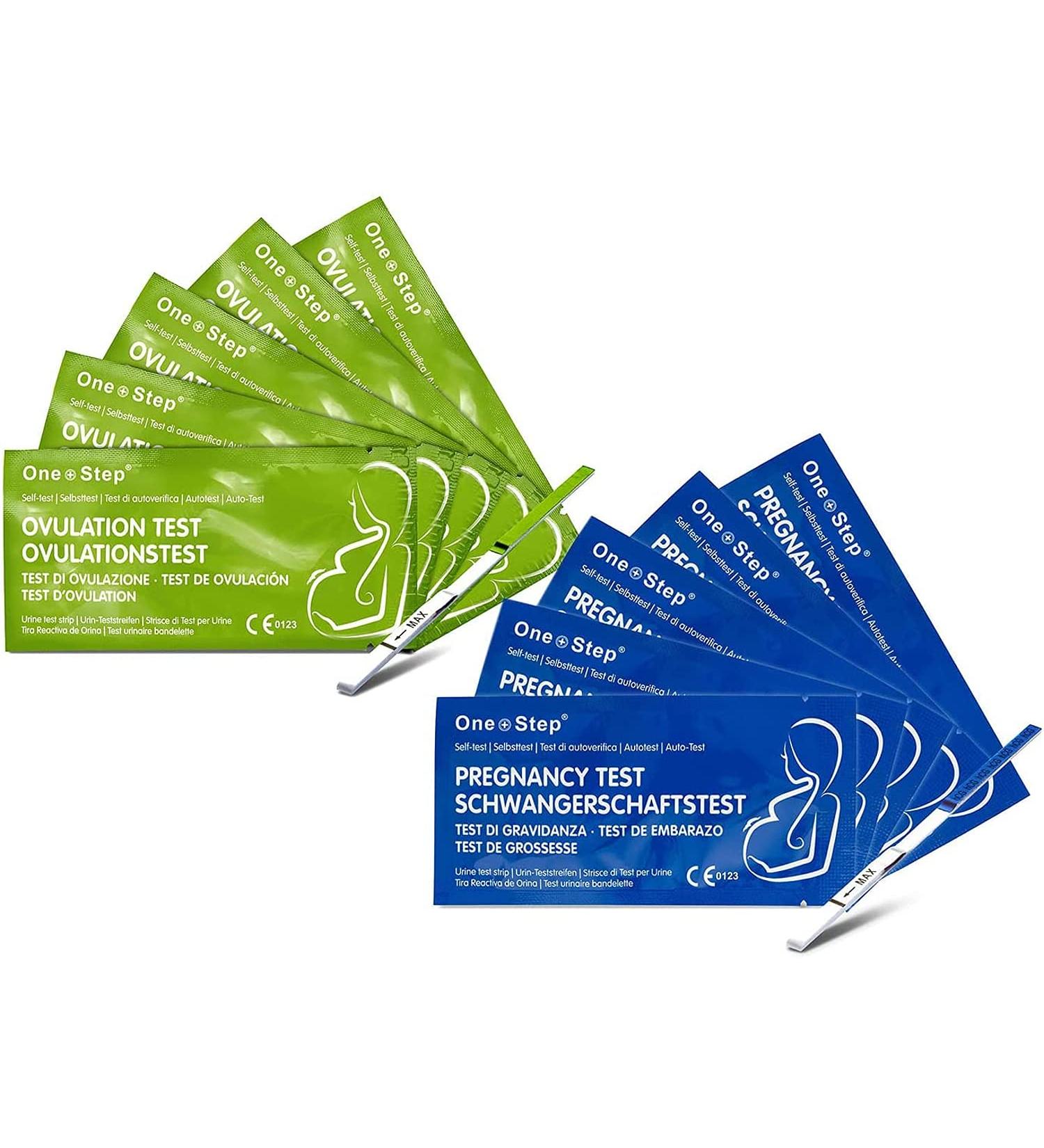 30 Ovulation Strip Tests + 5 Pregnancy Test Strips | Highly Sensitive & Accurate - Buy Online on GoSupps.com