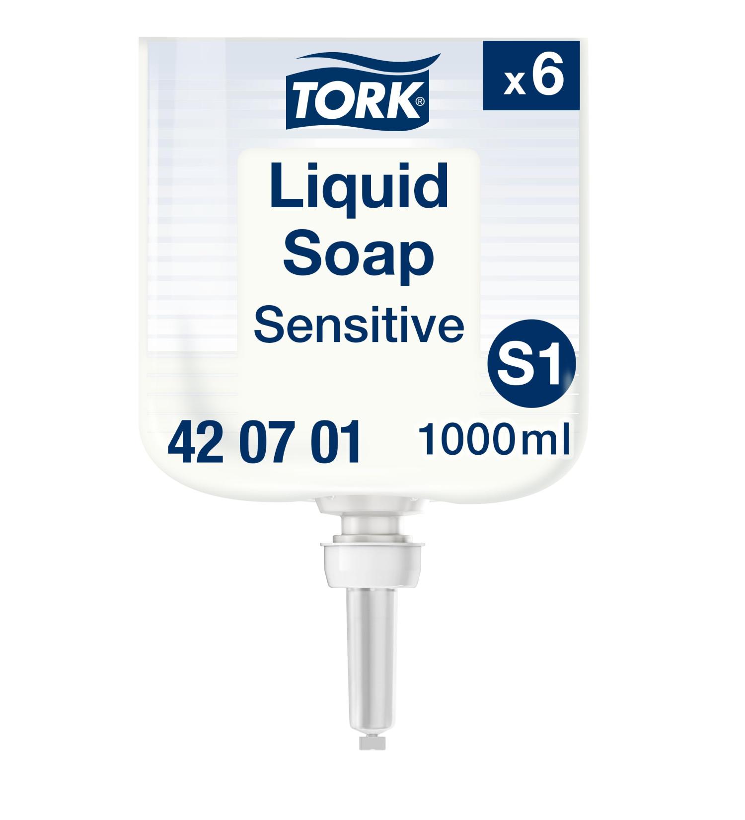  Tork TORK S1 PREM SOAP LIQUID EXTRA MILD PK6 - Buy Online on GoSupps.com