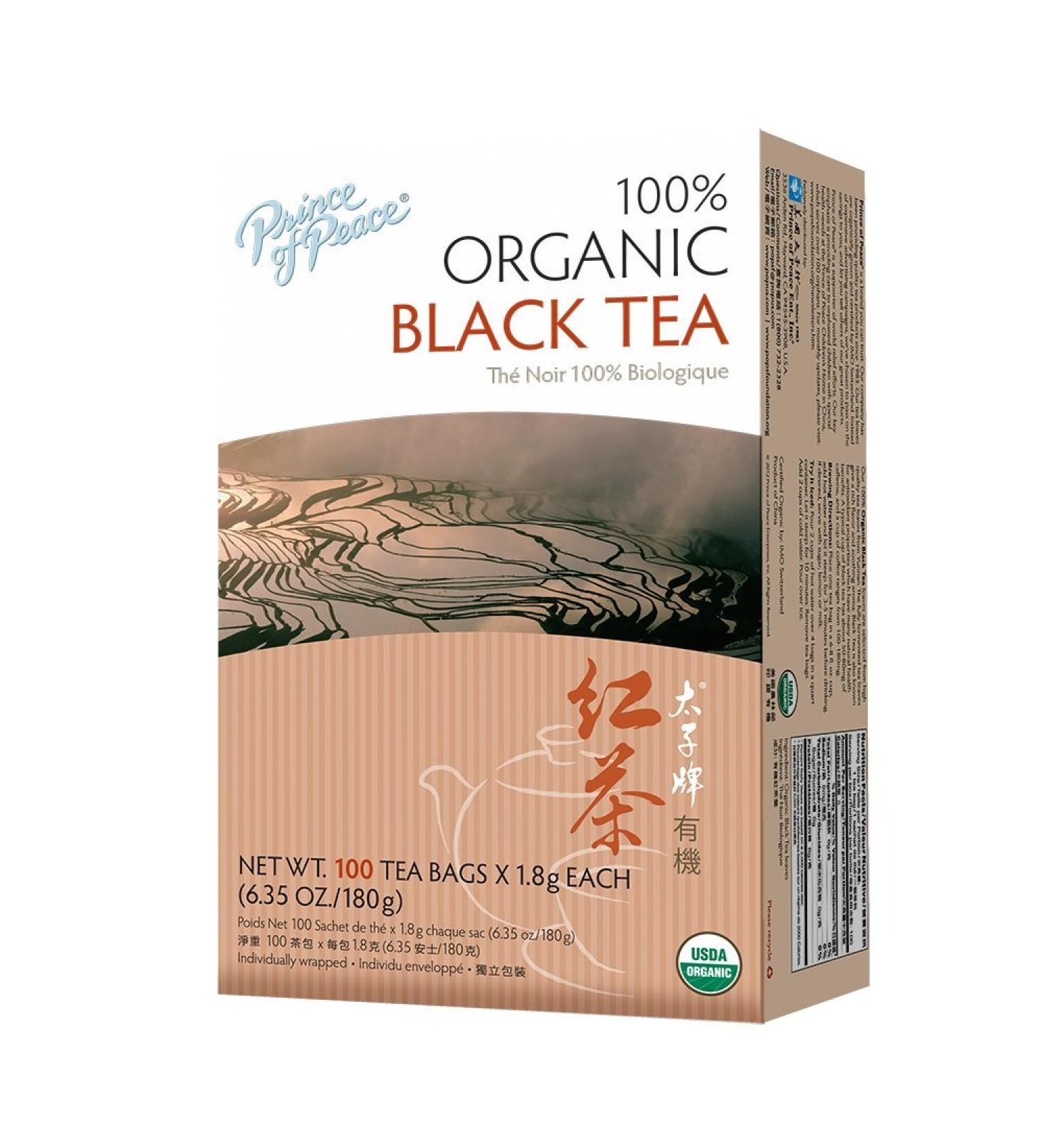 Prince of Peace® Organic Black Tea 100 ct