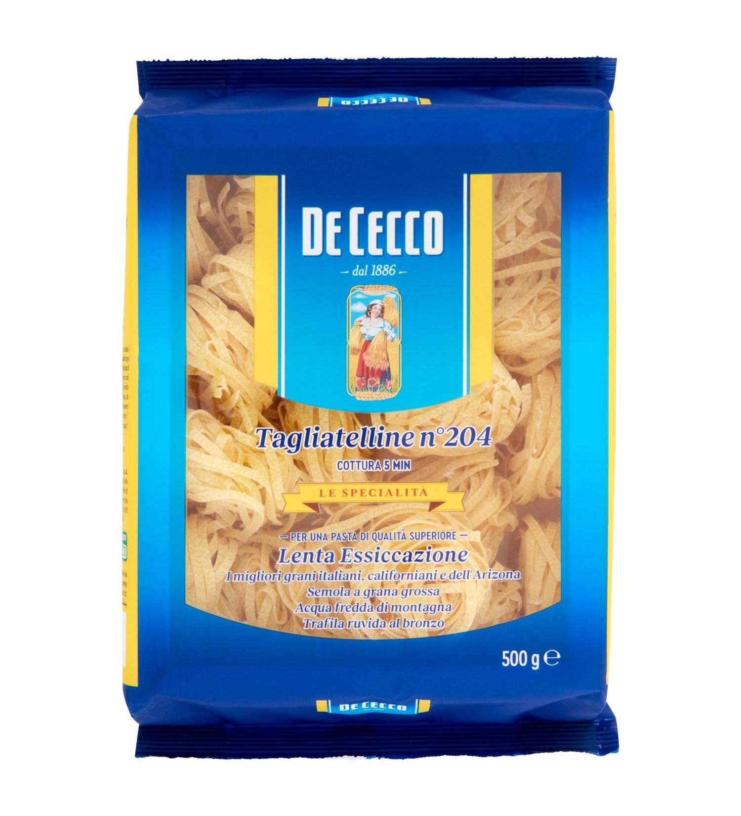  De Cecco De Cecco Ital. Tagliatelle Pack of 5 (5 x 500 g) - Buy Online on GoSupps.com