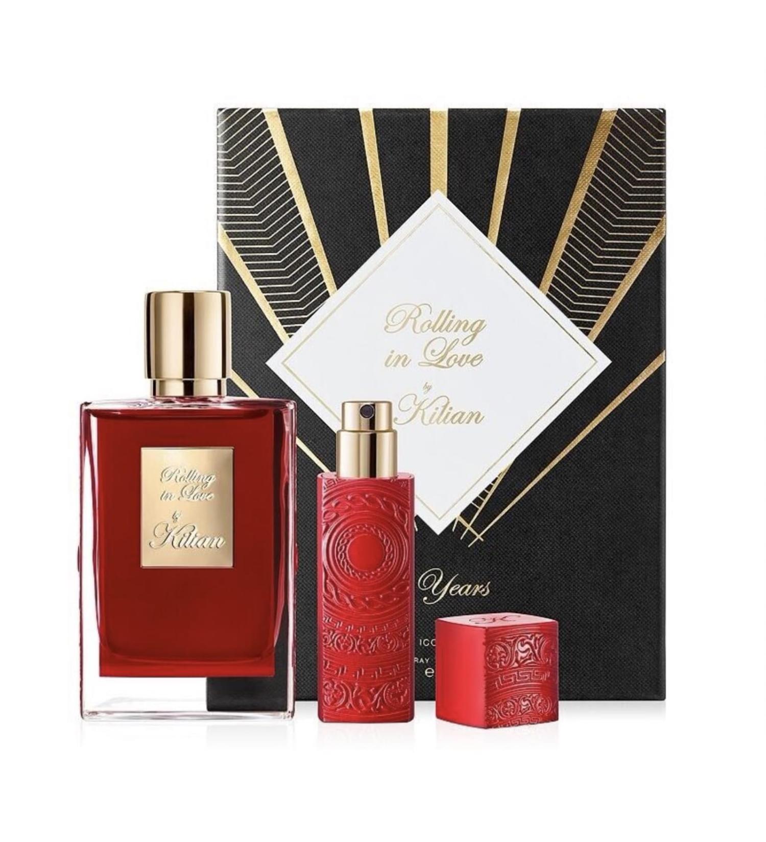 Kilian Rolling In Love Eau De Parfum 1.7oz + Travel Spray 0.25oz Set