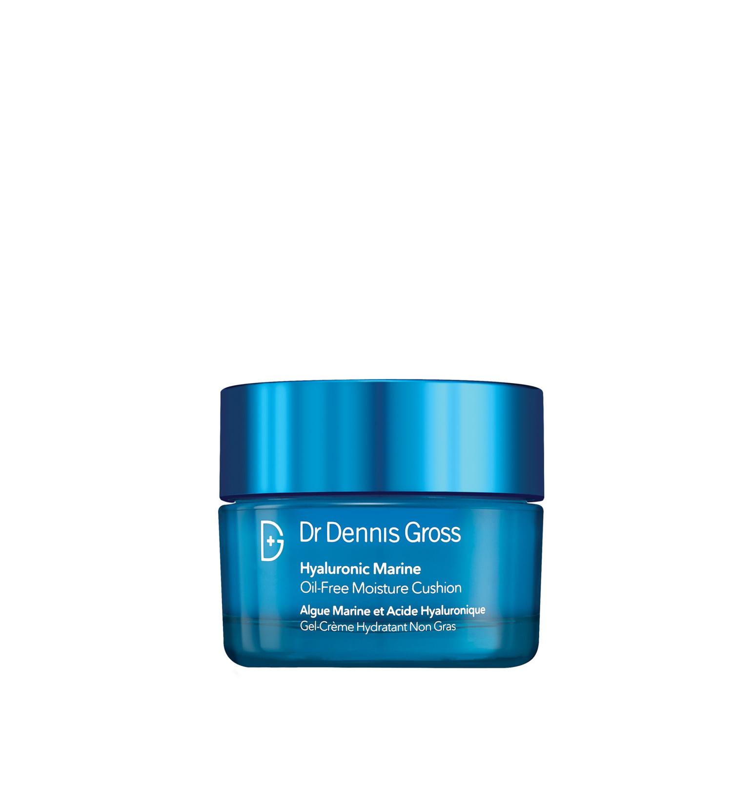 Dr. Dennis Gross Hyaluronic Marine Oil-Free Moisture Cushion 1.7 fl oz - Hydrating Gel Cream for Dull, Dehydrated, or Dry Skin - Buy Online on GoSupps.com