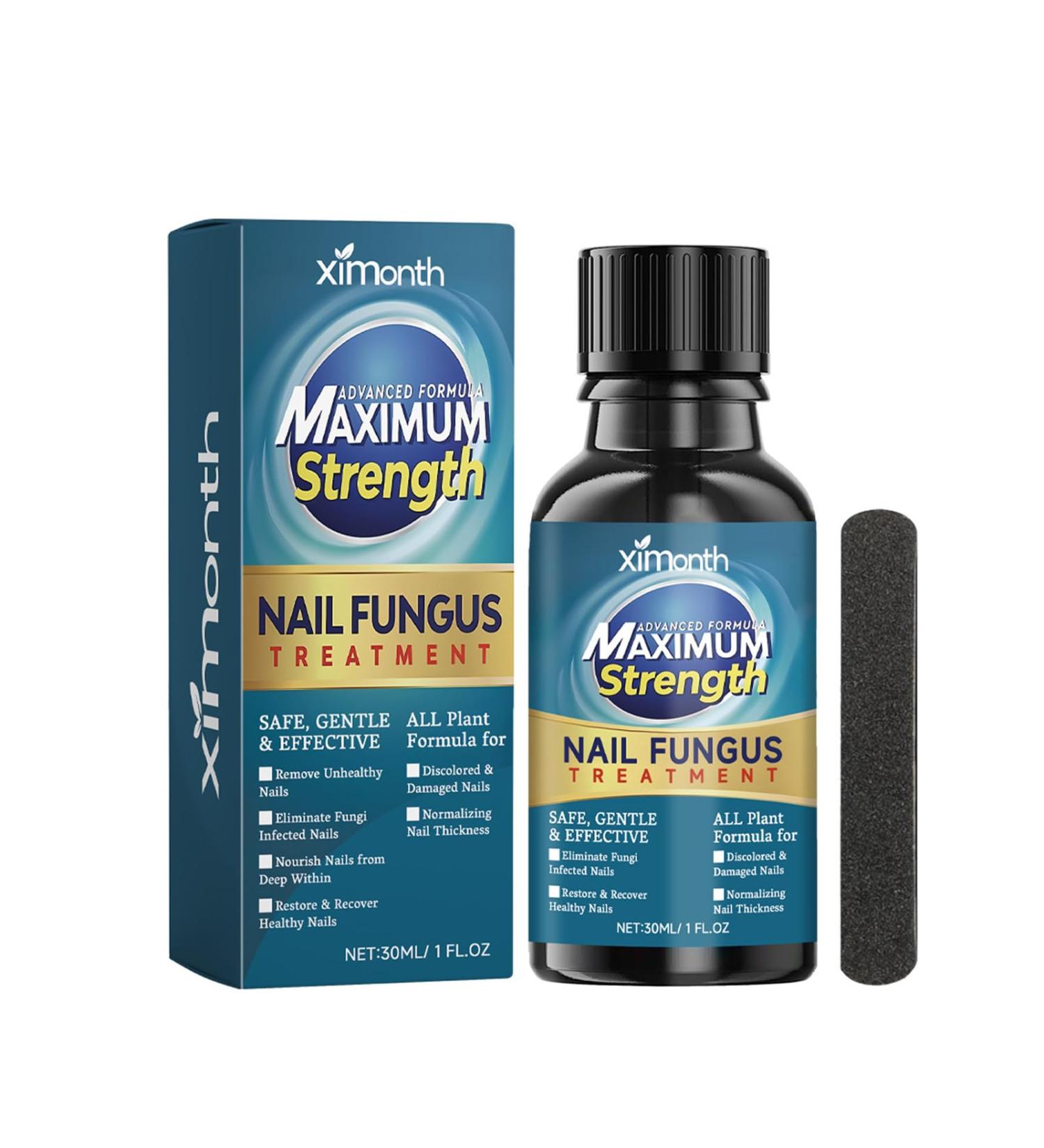 Fungal Nail Treatment - Extra Strong Nail Fungus Treatment for Toenail and Fingernail - Fungal Nail Eliminator Anti fungus Nail Repair and Strengthen Fix & Renew Damaged Broken Nails 30ml - Buy Online on GoSupps.com