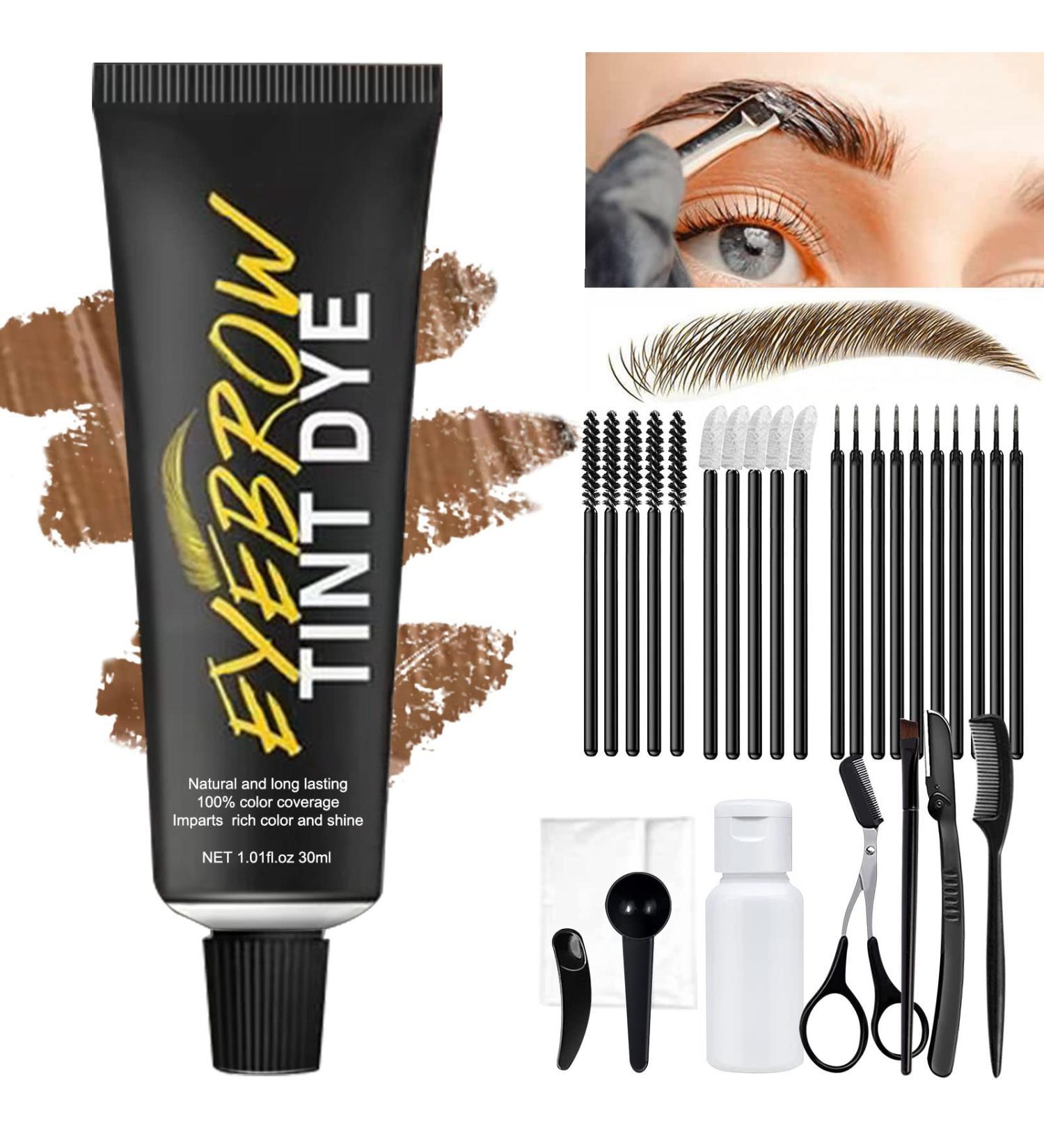 Light Brown Semi-Permanent Eyebrow Tint Kit | Long-Lasting Color for 4-6 Weeks - Buy Online on GoSupps.com